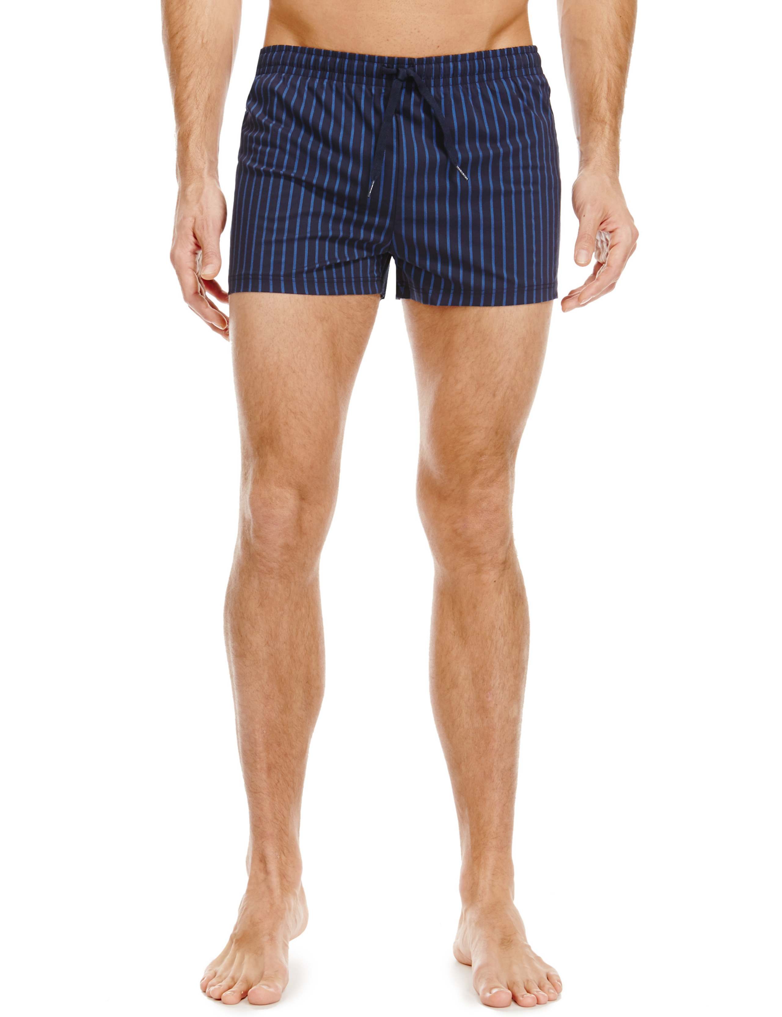 Quick Dry Pinstriped Swim Shorts 1 of 3