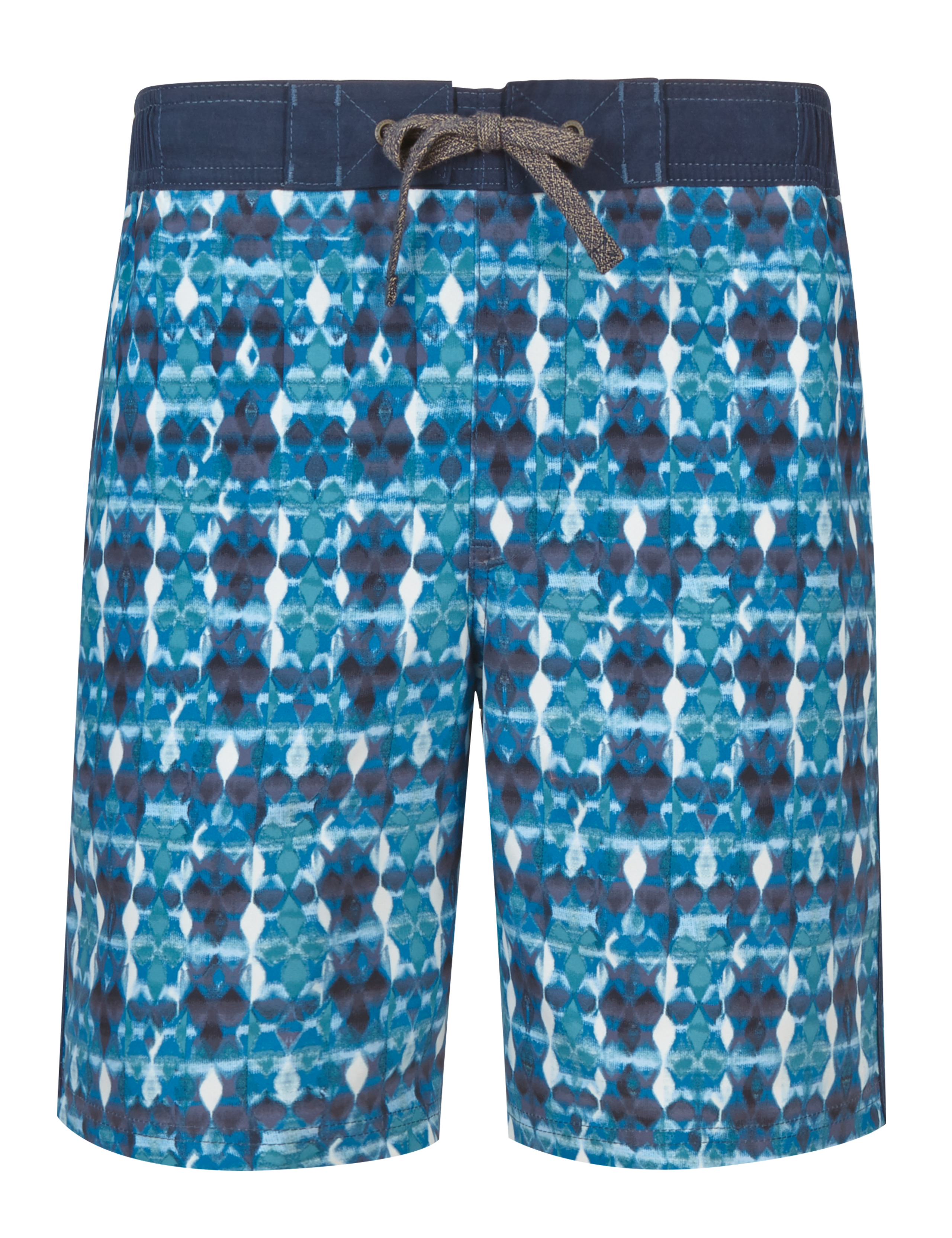 Quick Dry Geometric Print Swim Shorts 2 of 3