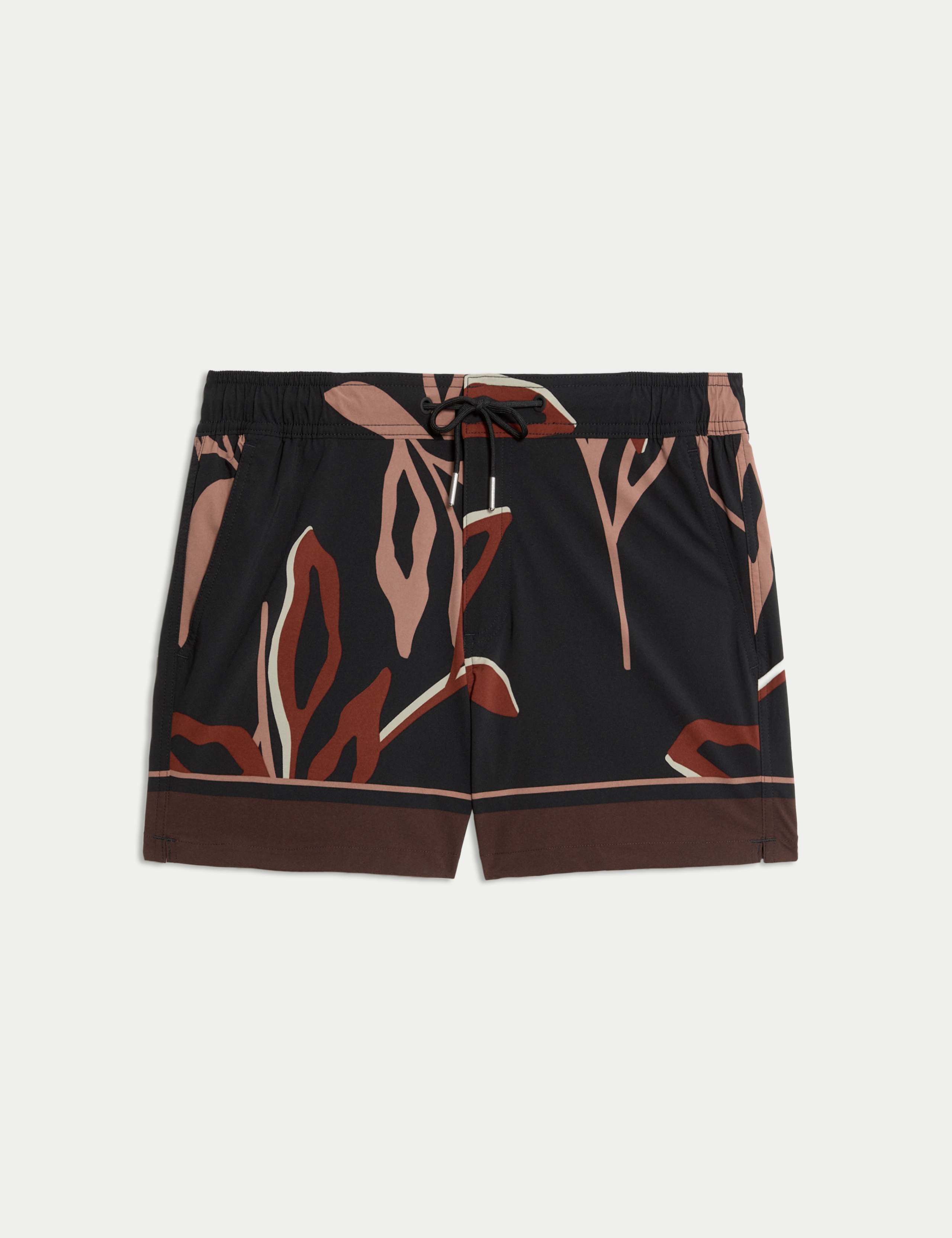 Quick Dry Stretch Floral Print Swim Shorts 2 of 6