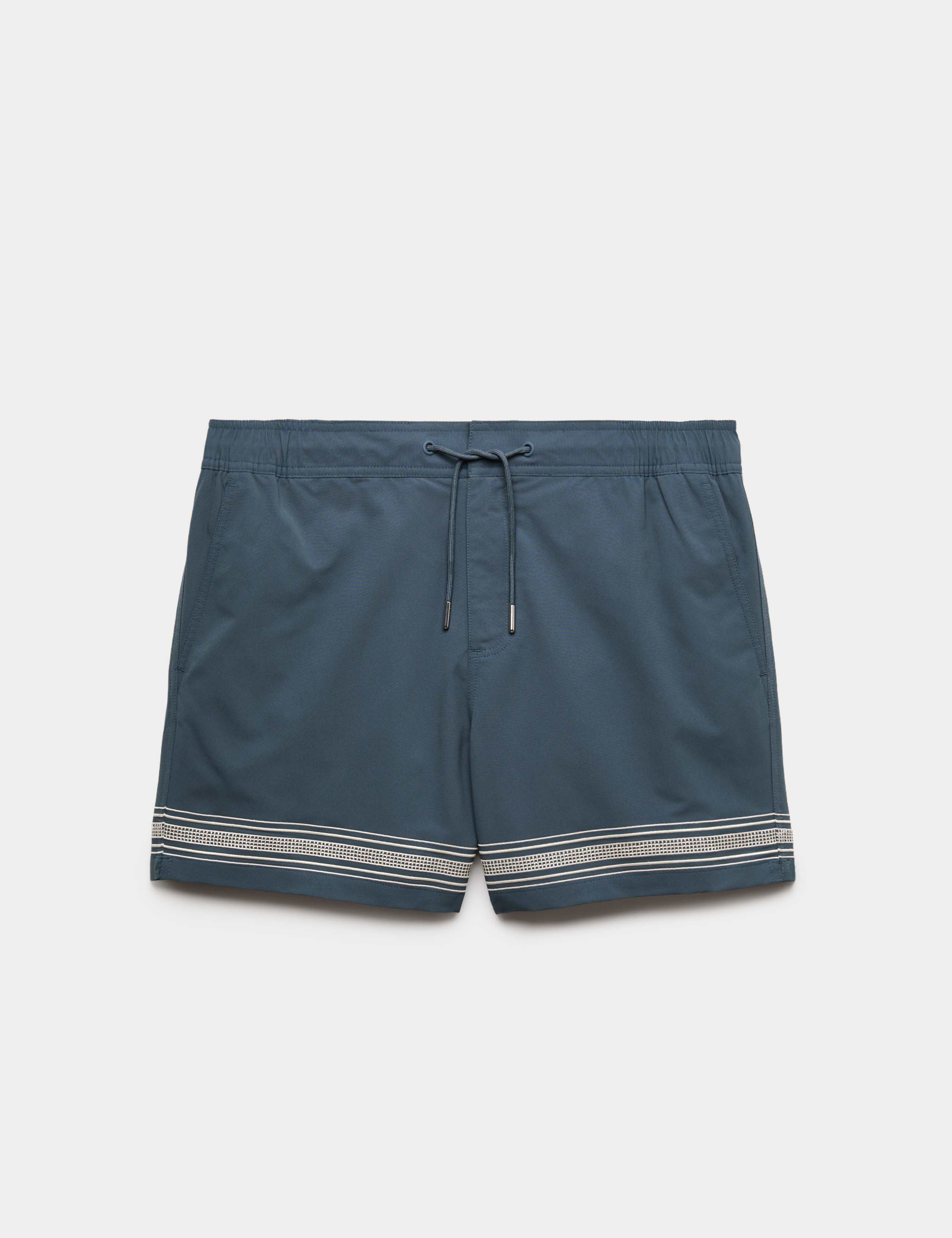 Border Embroidered Swim Shorts 1 of 1