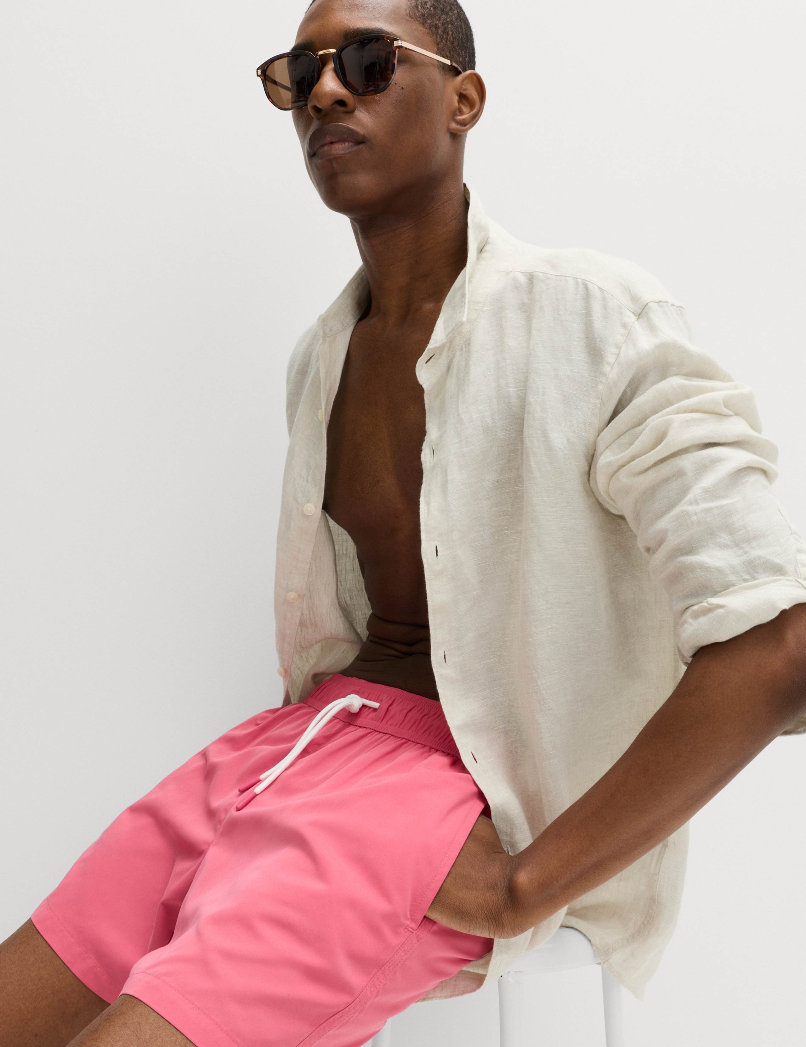 Quick Dry Plain Swim Shorts 5 of 5