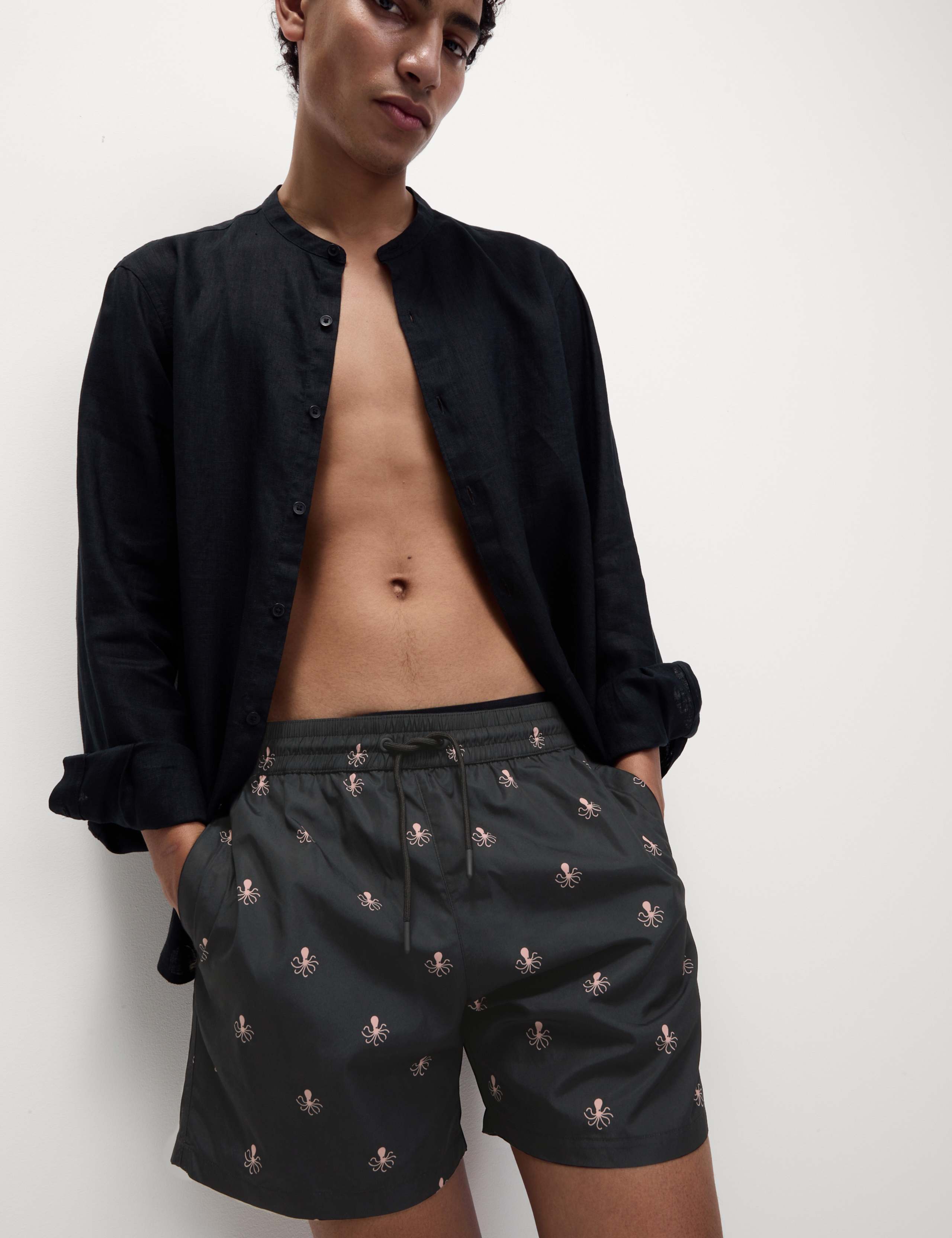 Quick Dry Printed Swim Shorts 4 of 5