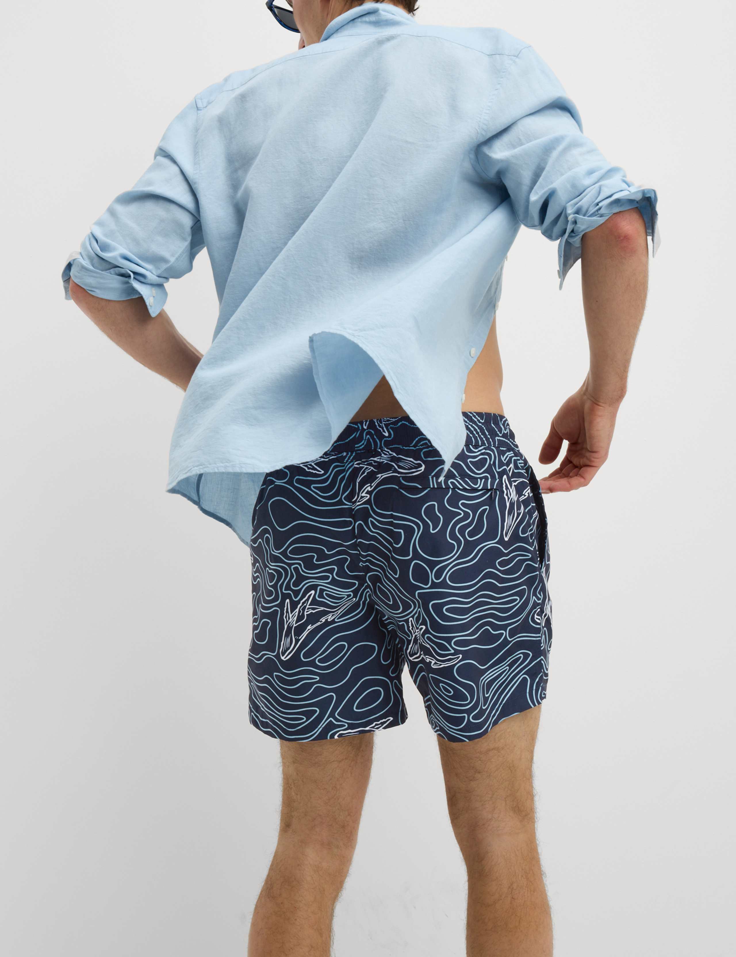 Quick Dry Printed Swim Shorts 5 of 7