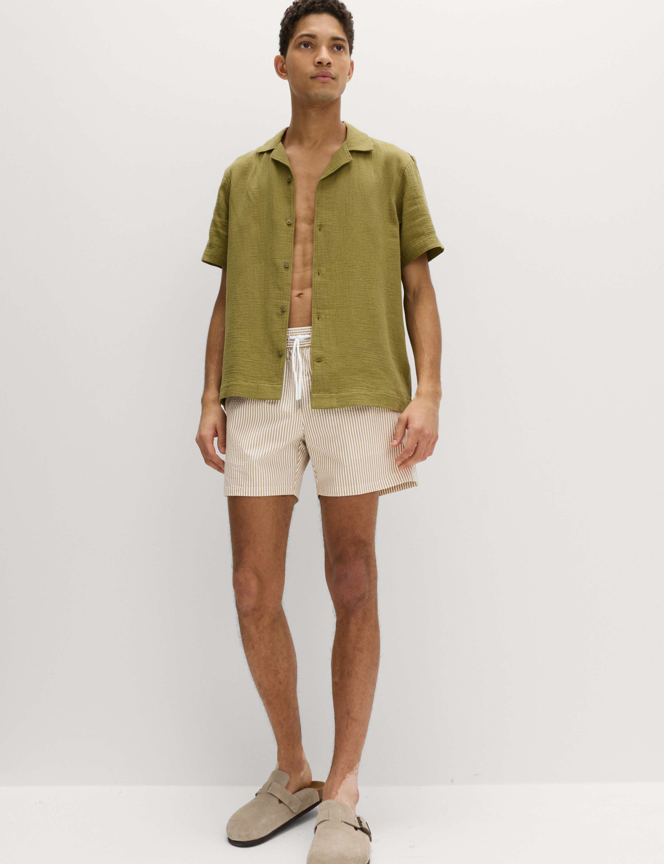 Seersucker Swim Shorts 3 of 5