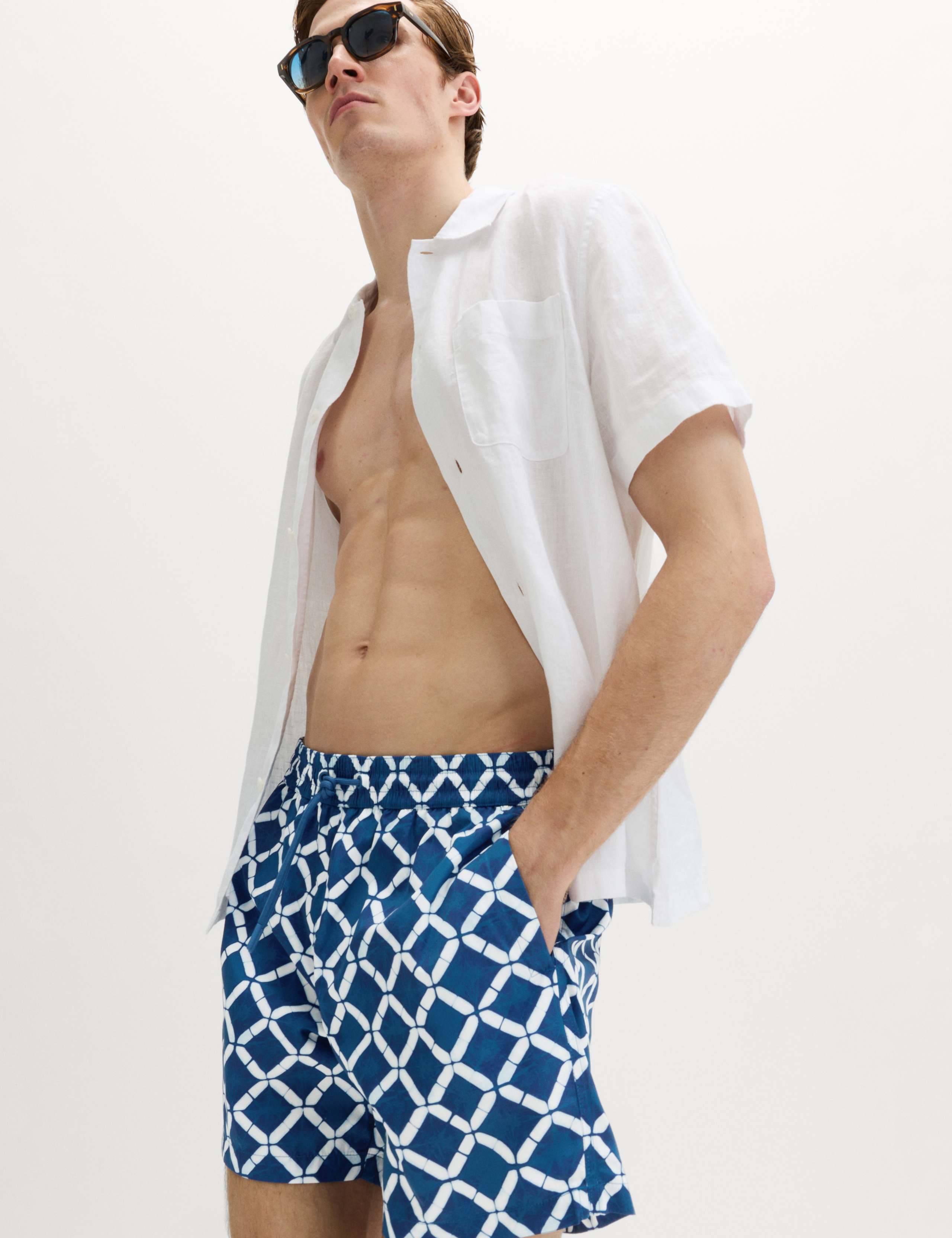Quick Dry Printed Swim Shorts 3 of 7