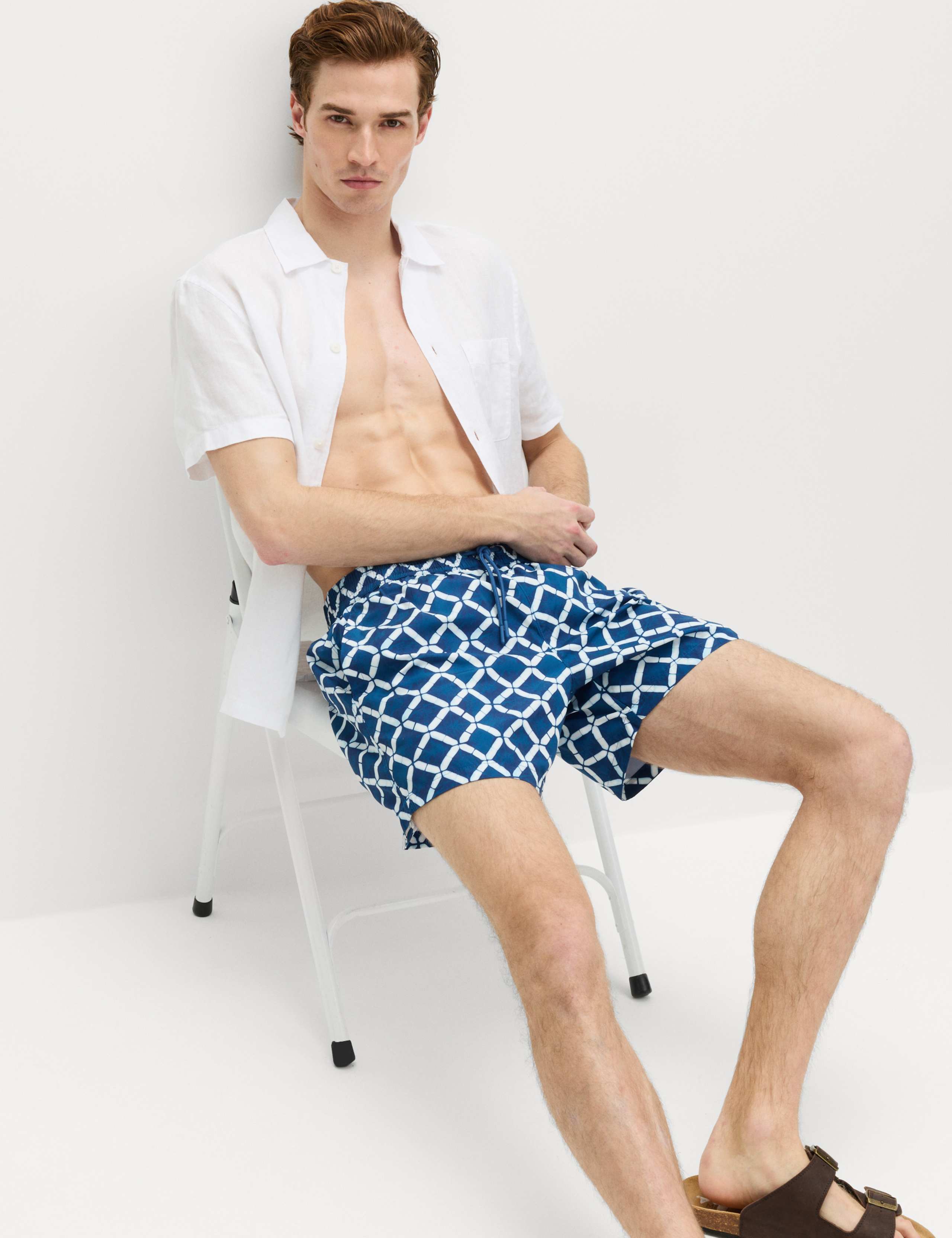 Quick Dry Printed Swim Shorts 6 of 7