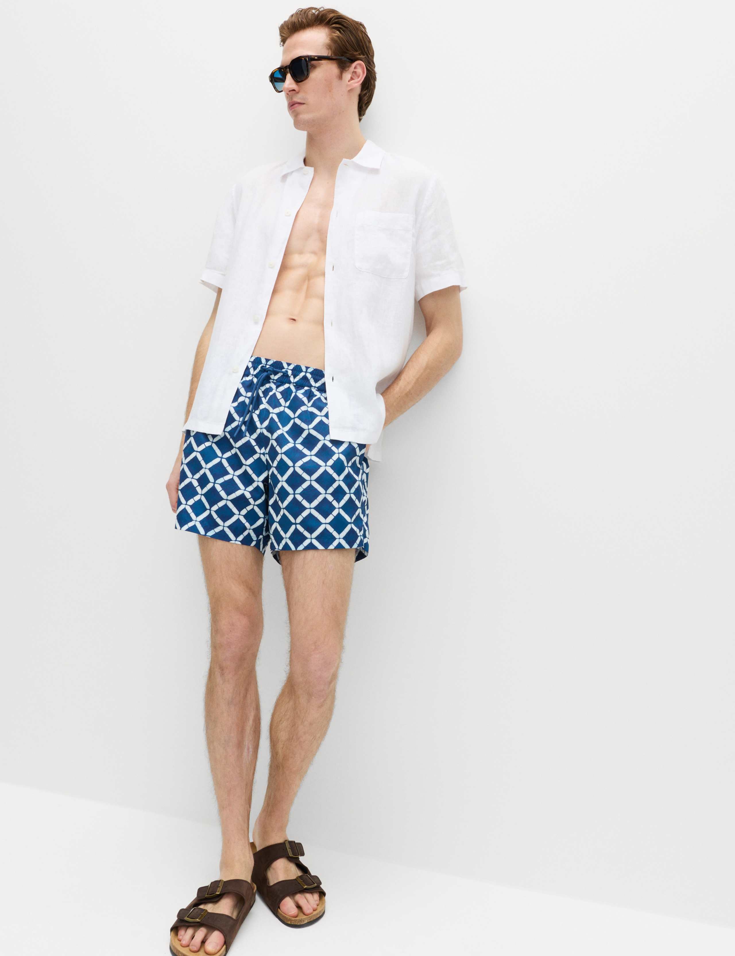 Quick Dry Printed Swim Shorts 7 of 7