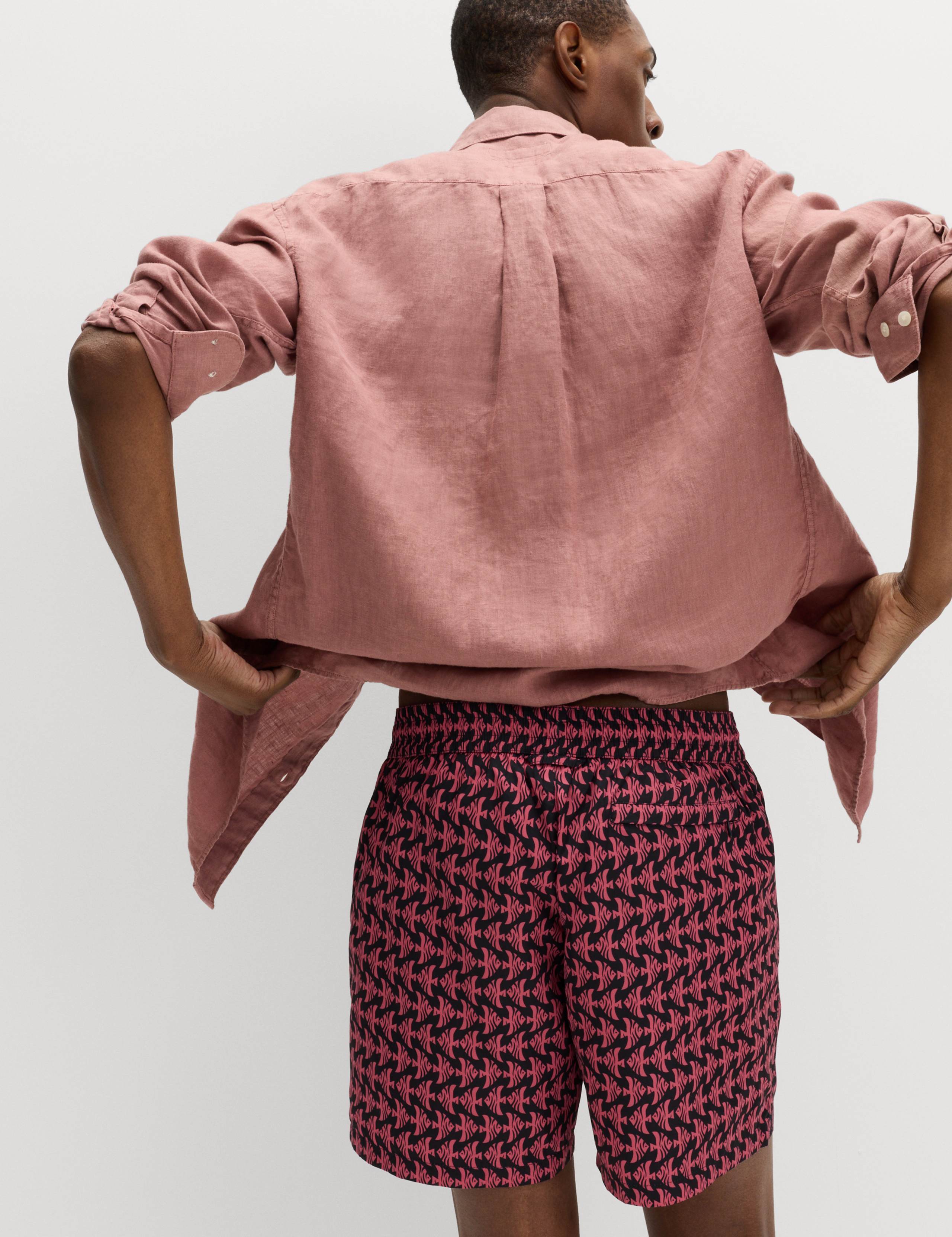 Quick Dry Printed Swim Shorts 5 of 6