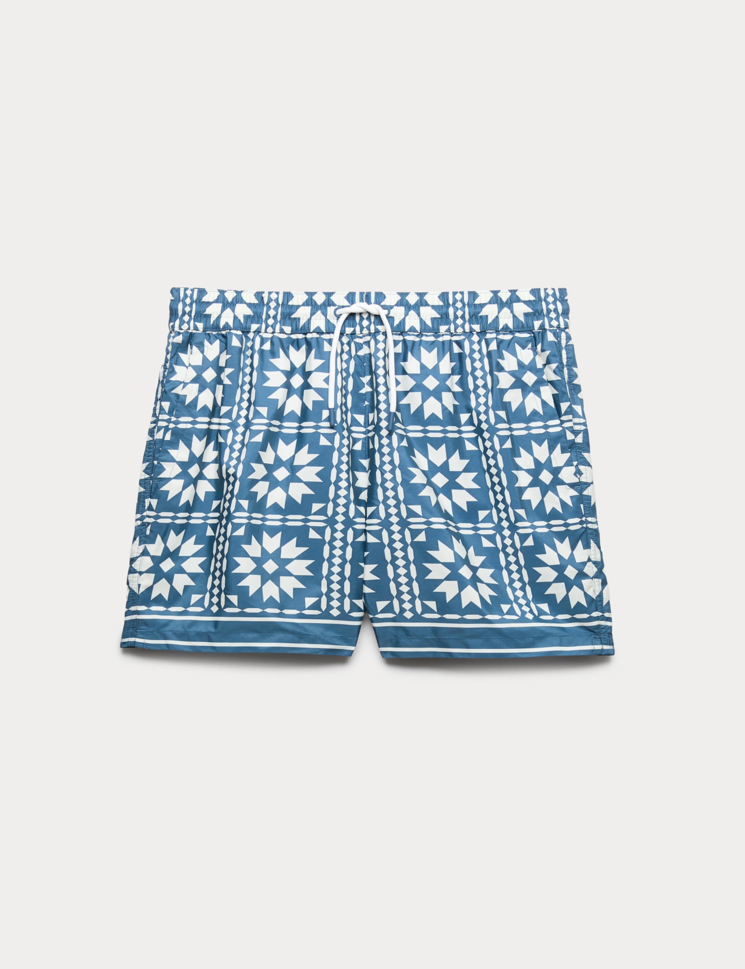 Quick Dry Printed Swim Shorts 2 of 5