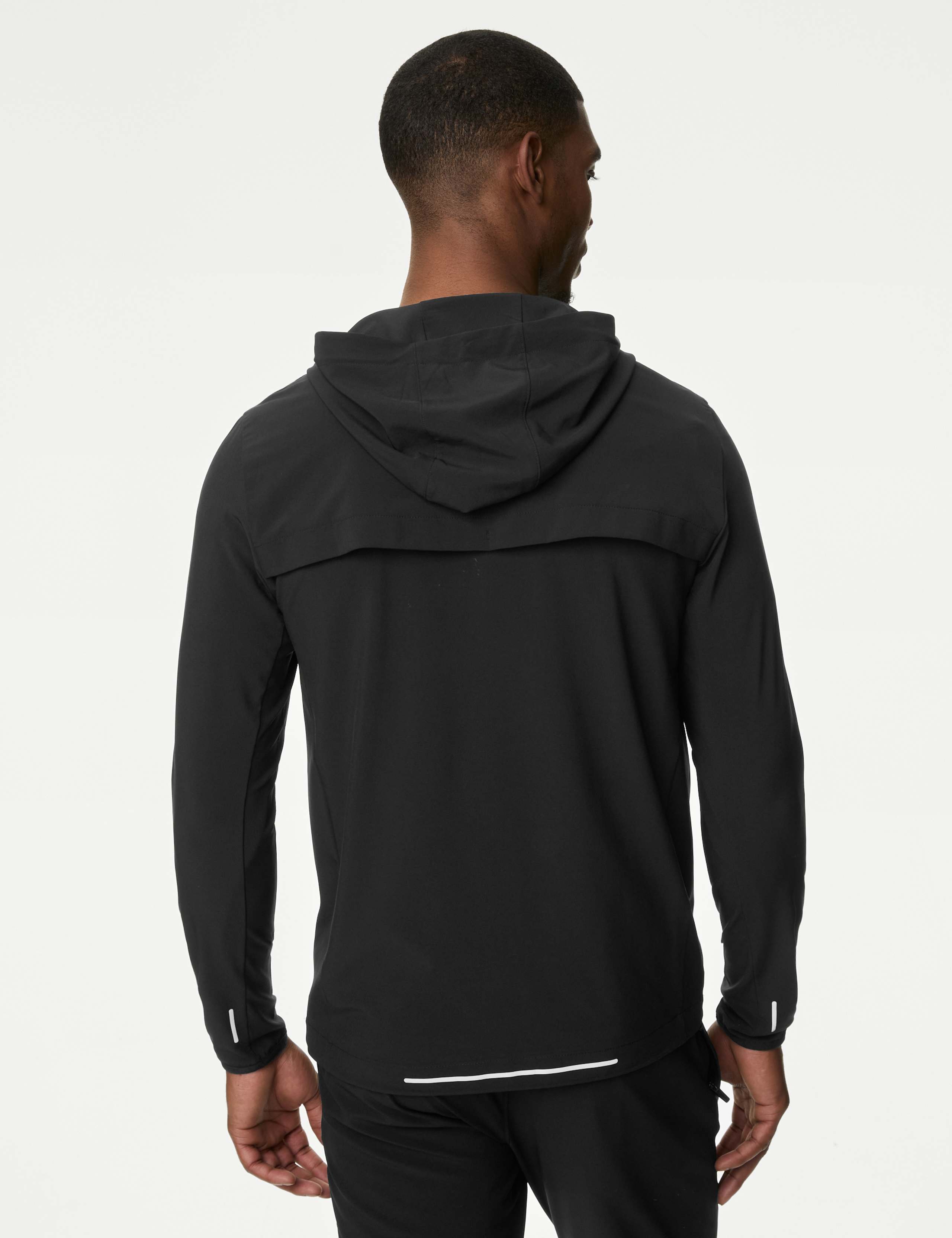 Zip Up Long Sleeve Hooded Jacket 5 of 8