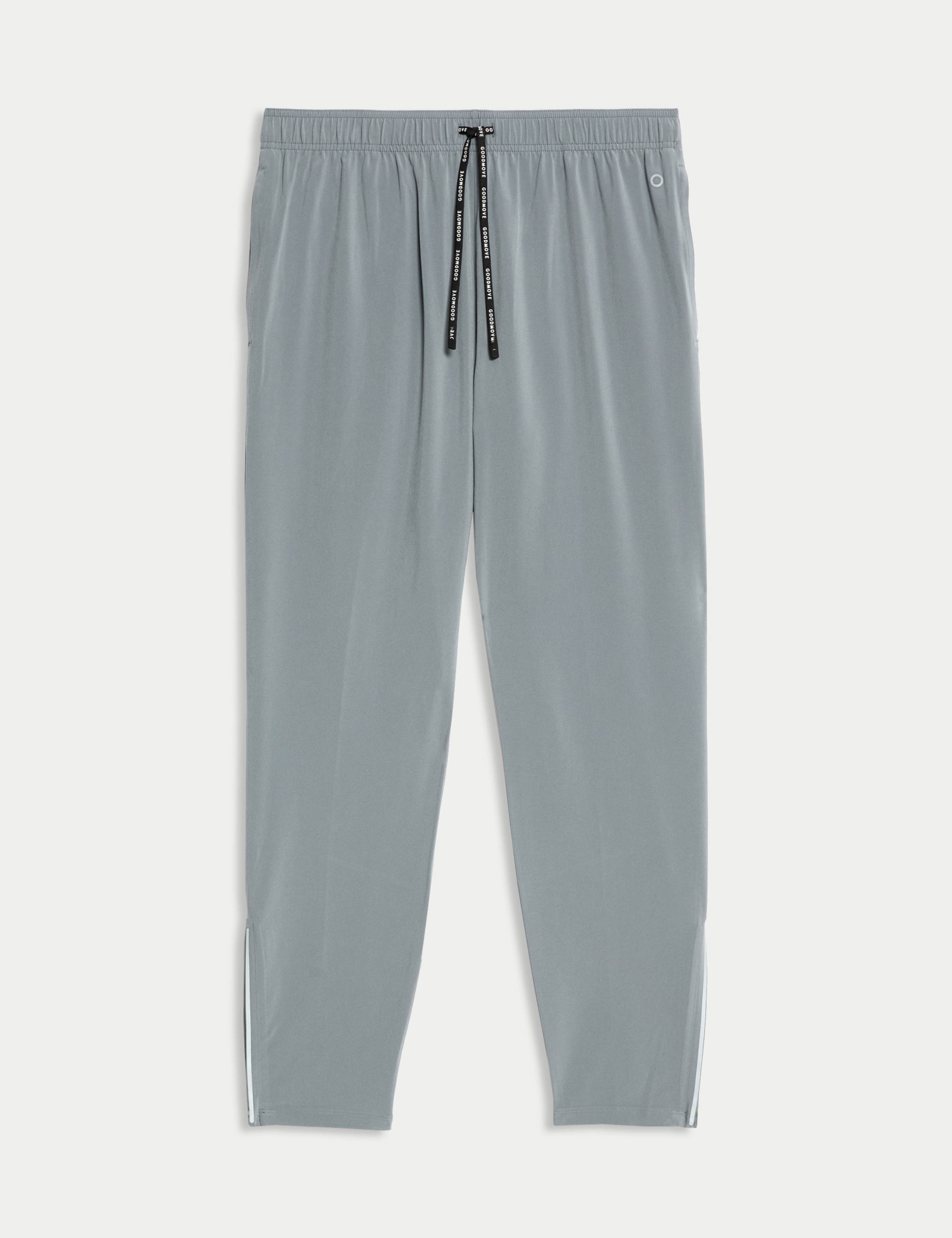 Stretch Drawstring Zip Pocket Joggers 2 of 7