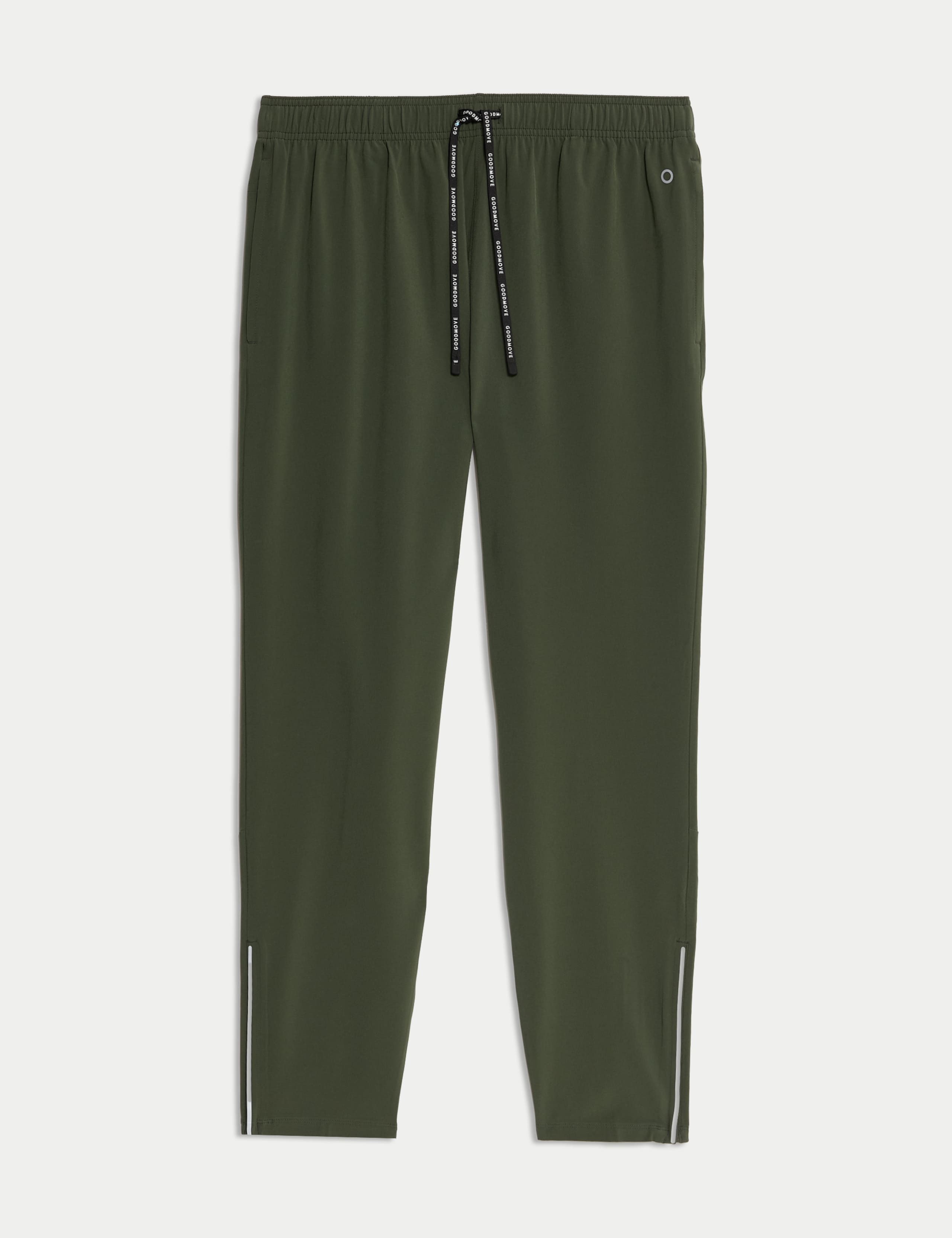 Stretch Drawstring Zip Pocket Joggers 2 of 5