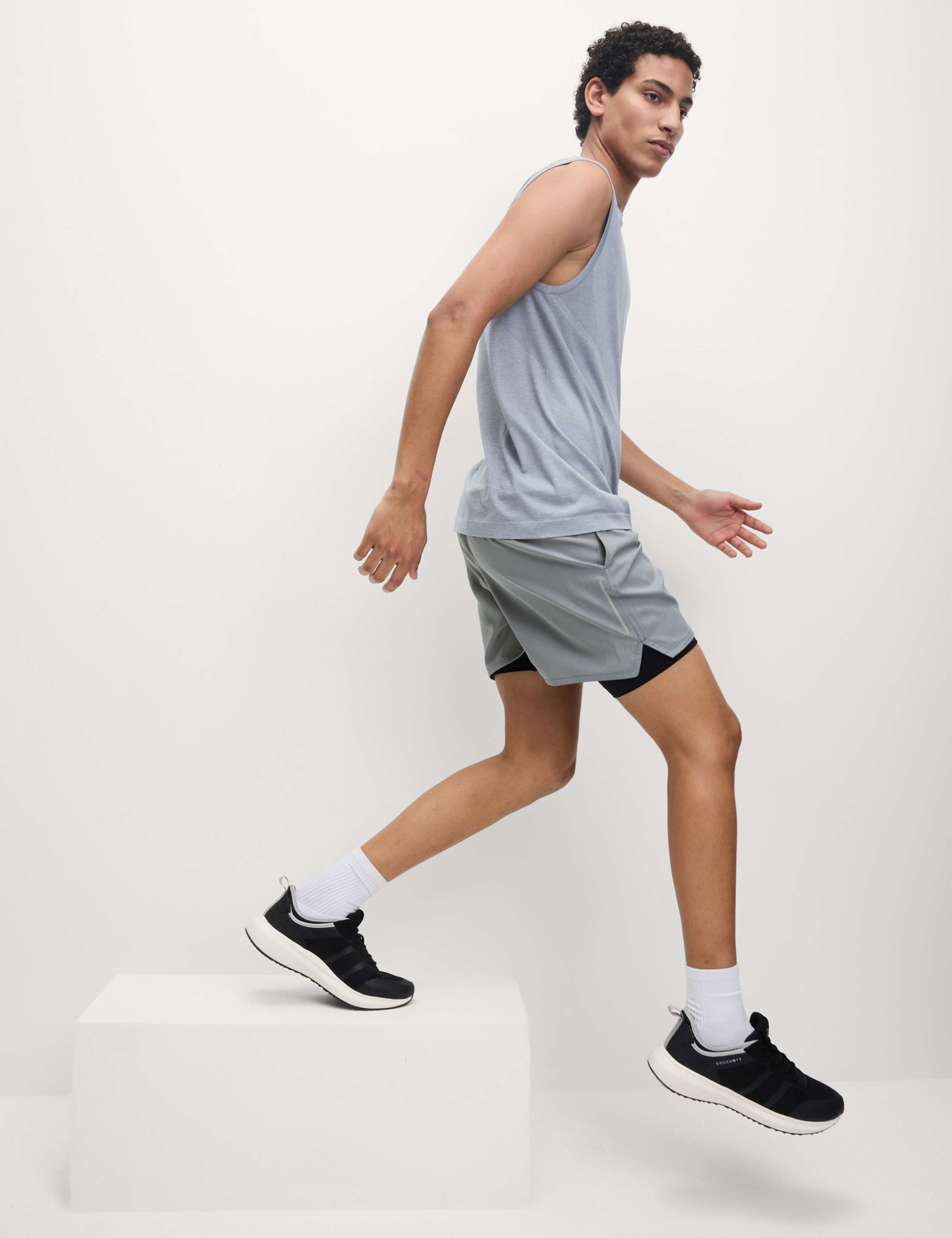Layered Sport Shorts 3 of 6