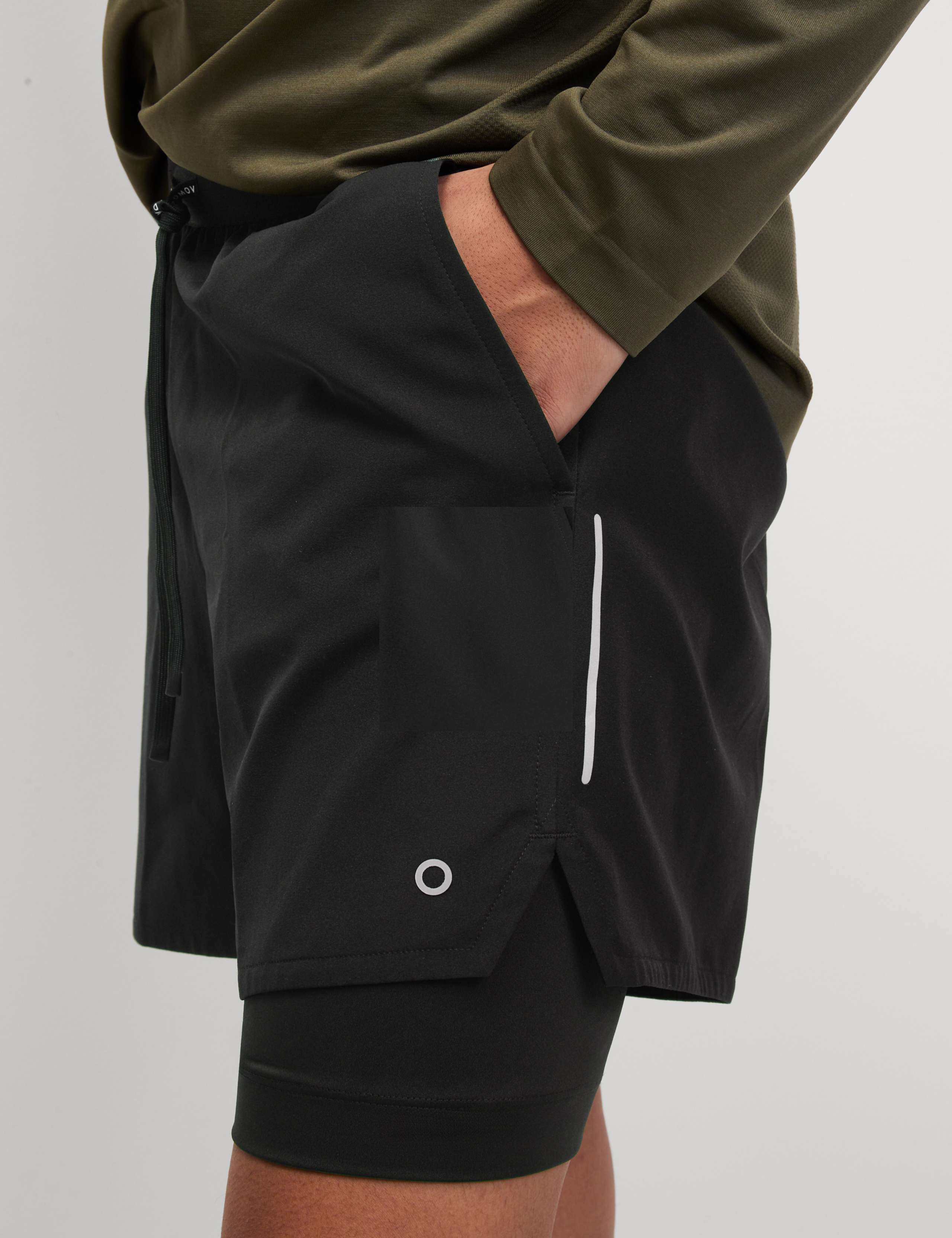 Layered Sport Shorts 1 of 6
