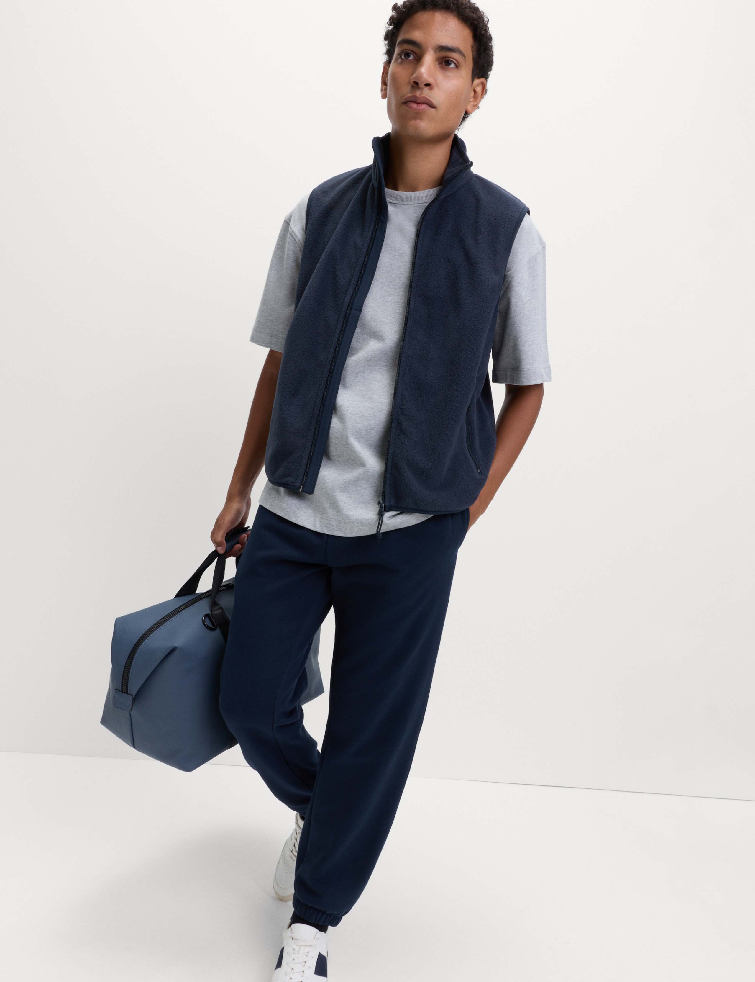 Micro Fleece Funnel Neck Gilet 5 of 7