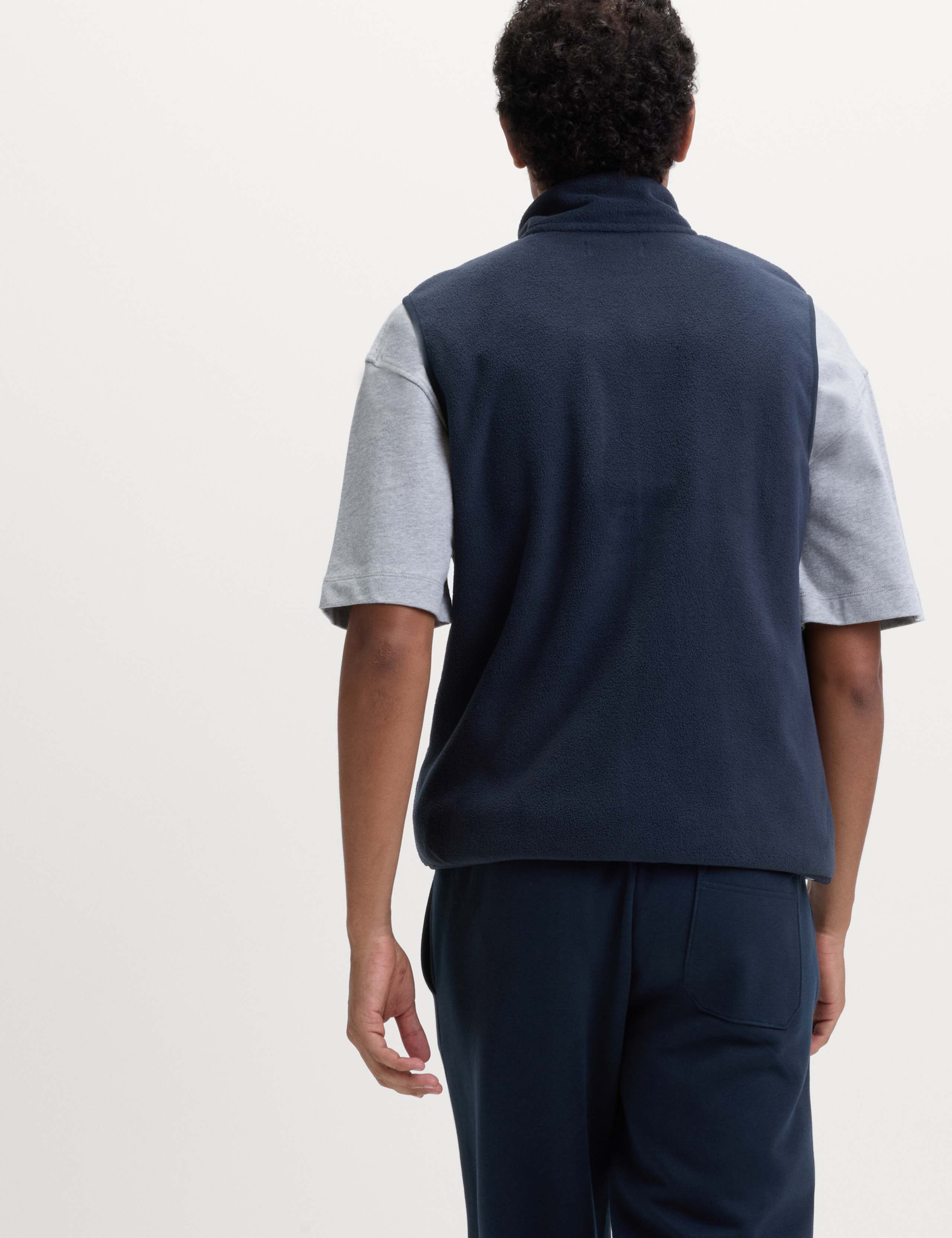 Micro Fleece Funnel Neck Gilet 6 of 7