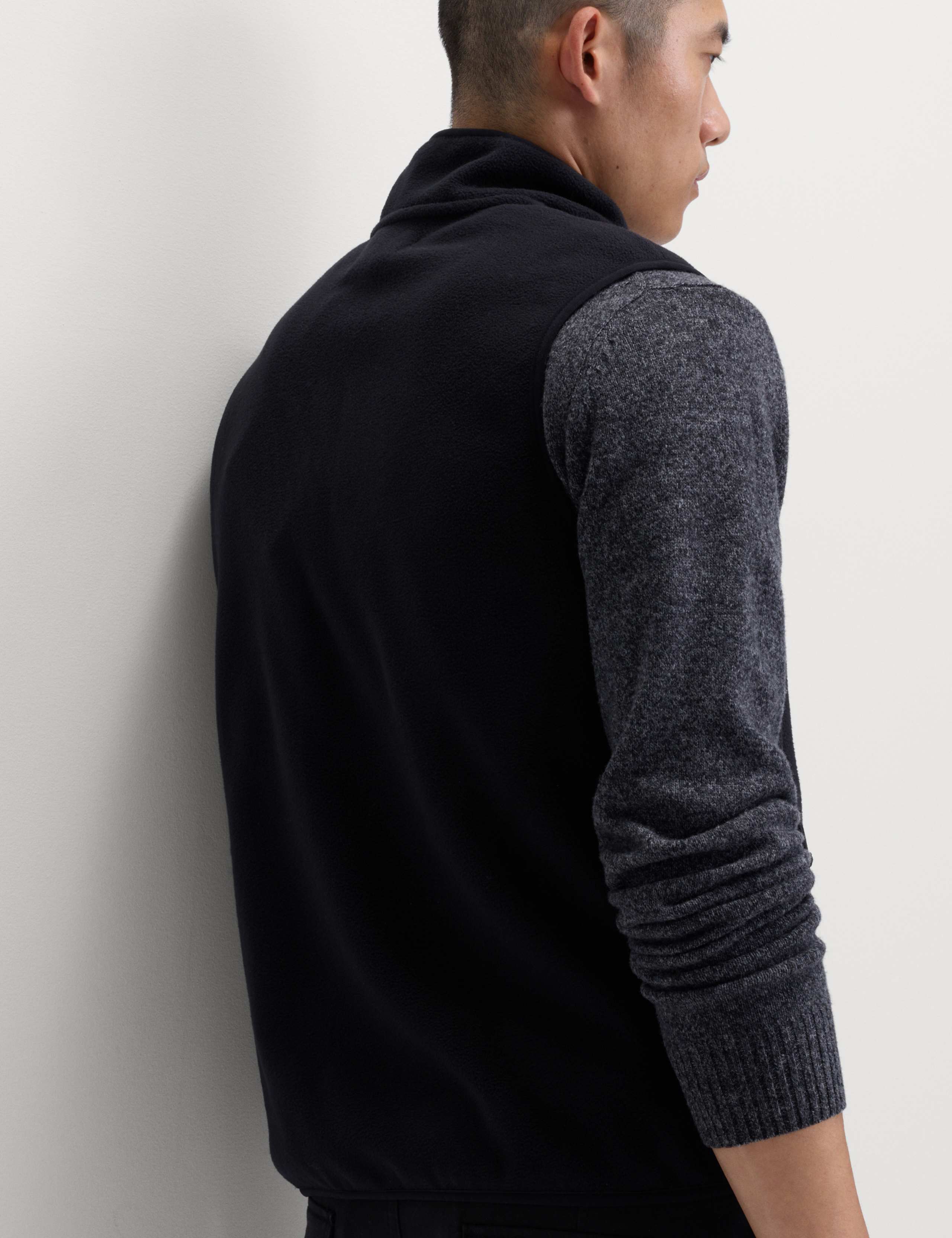 Micro Fleece Funnel Neck Gilet 6 of 7