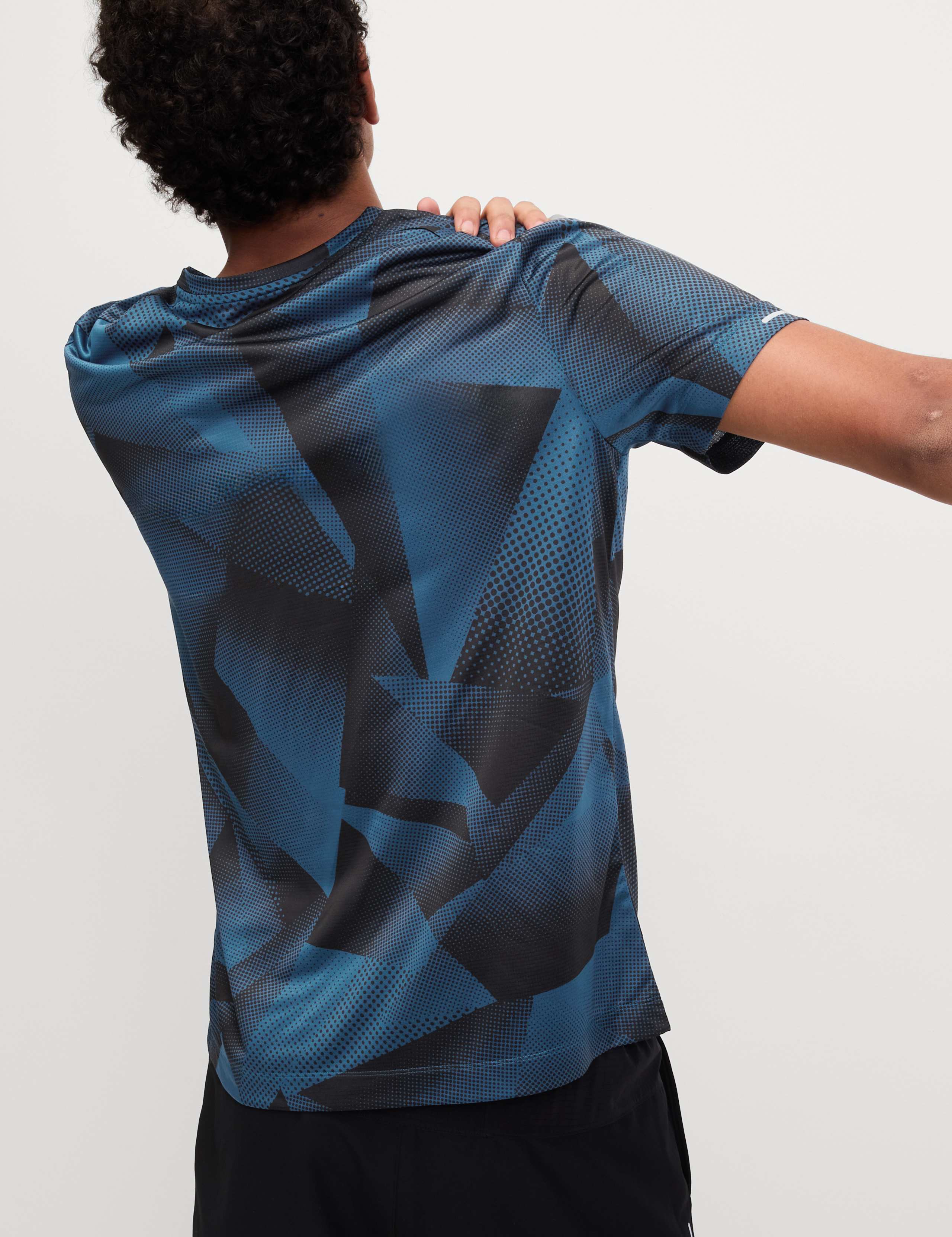 Abstract Print Training T-Shirt 4 of 5