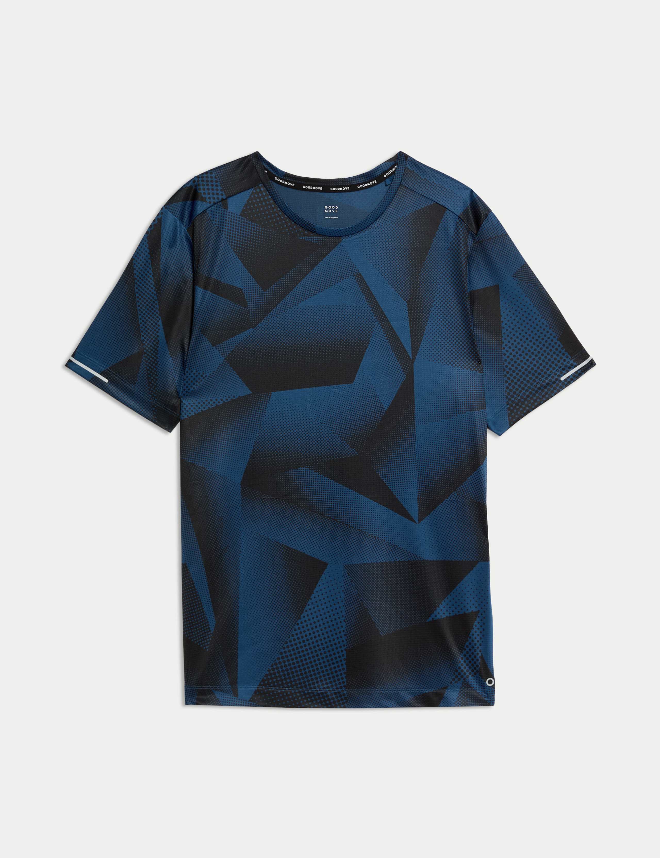 Abstract Print Training T-Shirt 2 of 5
