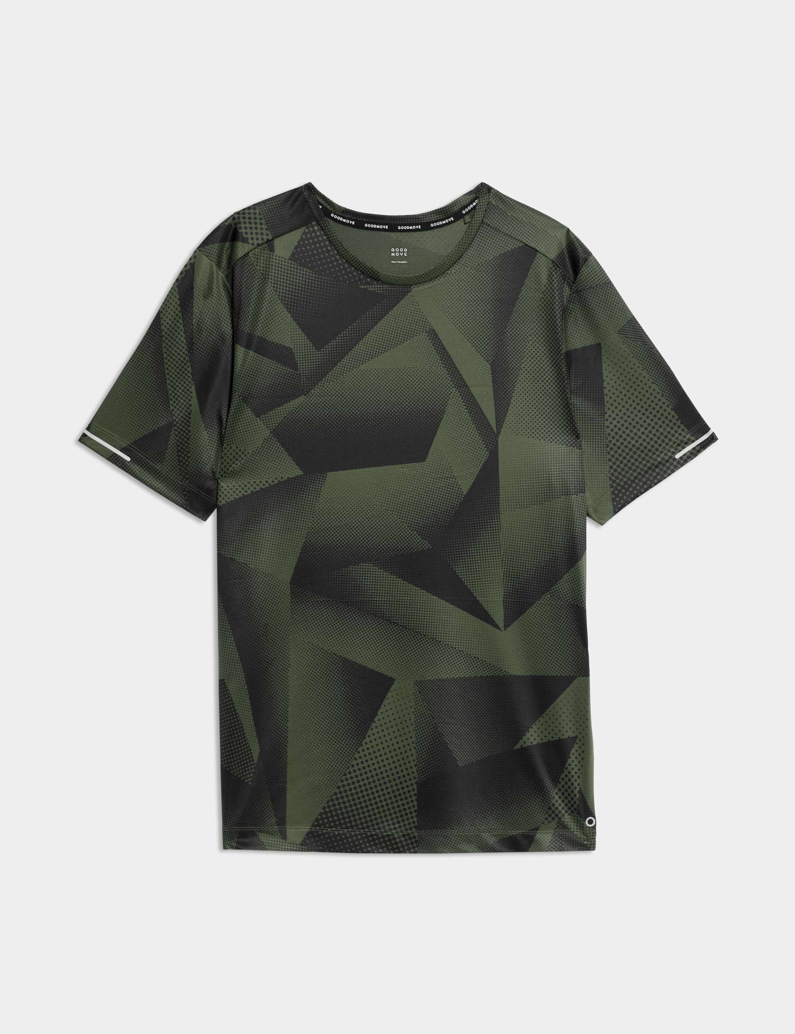 Abstract Print Training T-Shirt 2 of 4