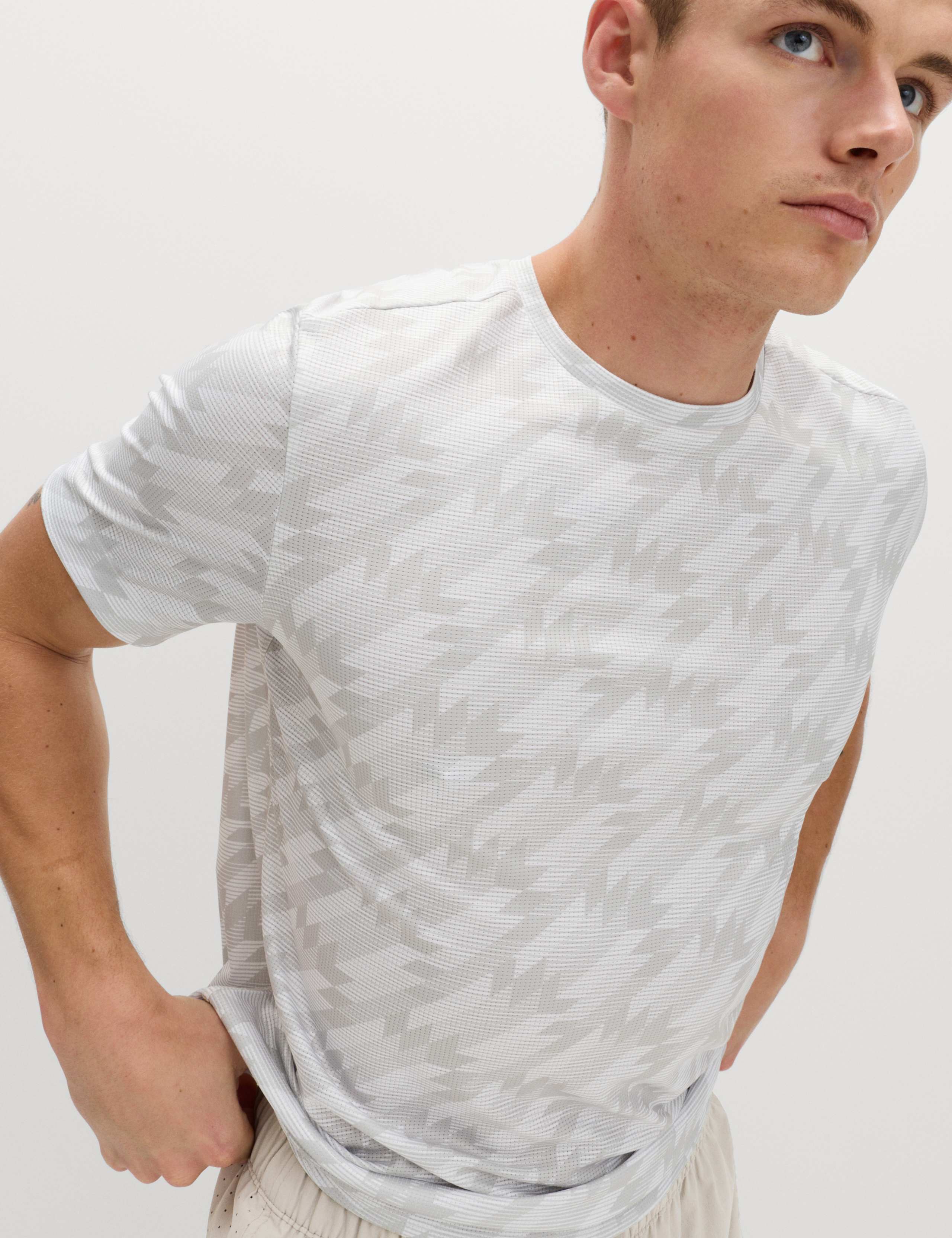 Printed Crew Neck T-Shirt 1 of 4