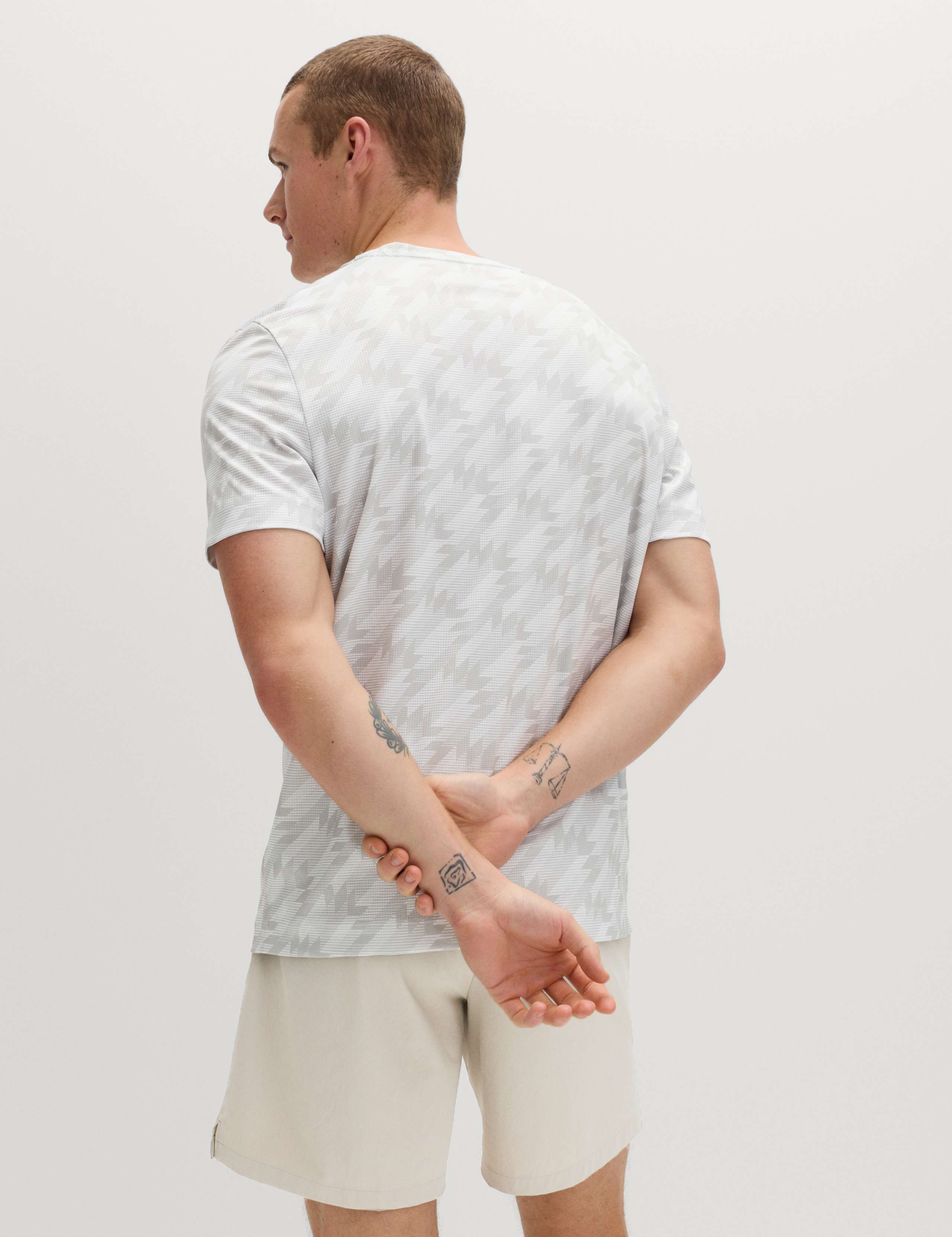 Printed Crew Neck T-Shirt 4 of 4