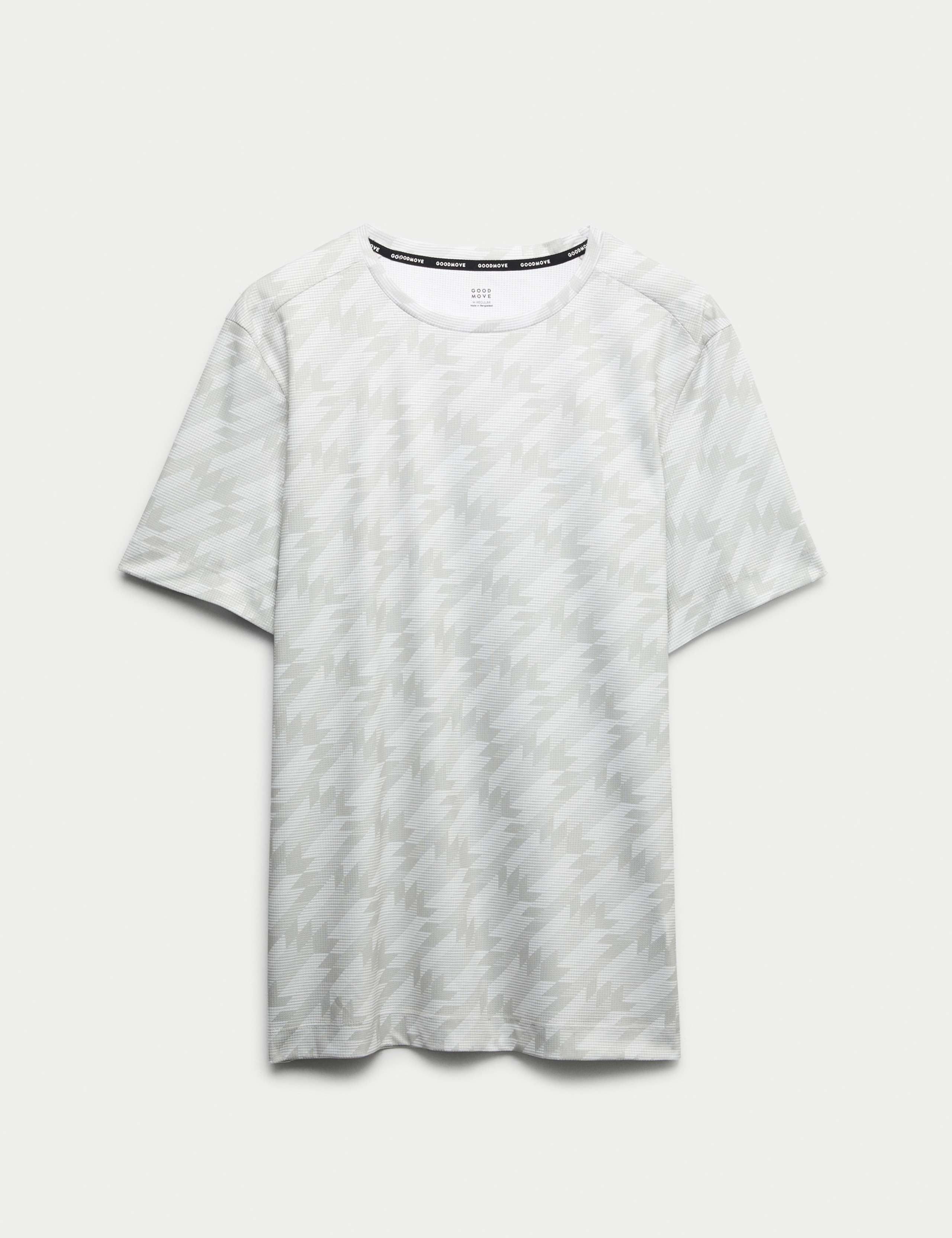 Printed Crew Neck T-Shirt 1 of 1