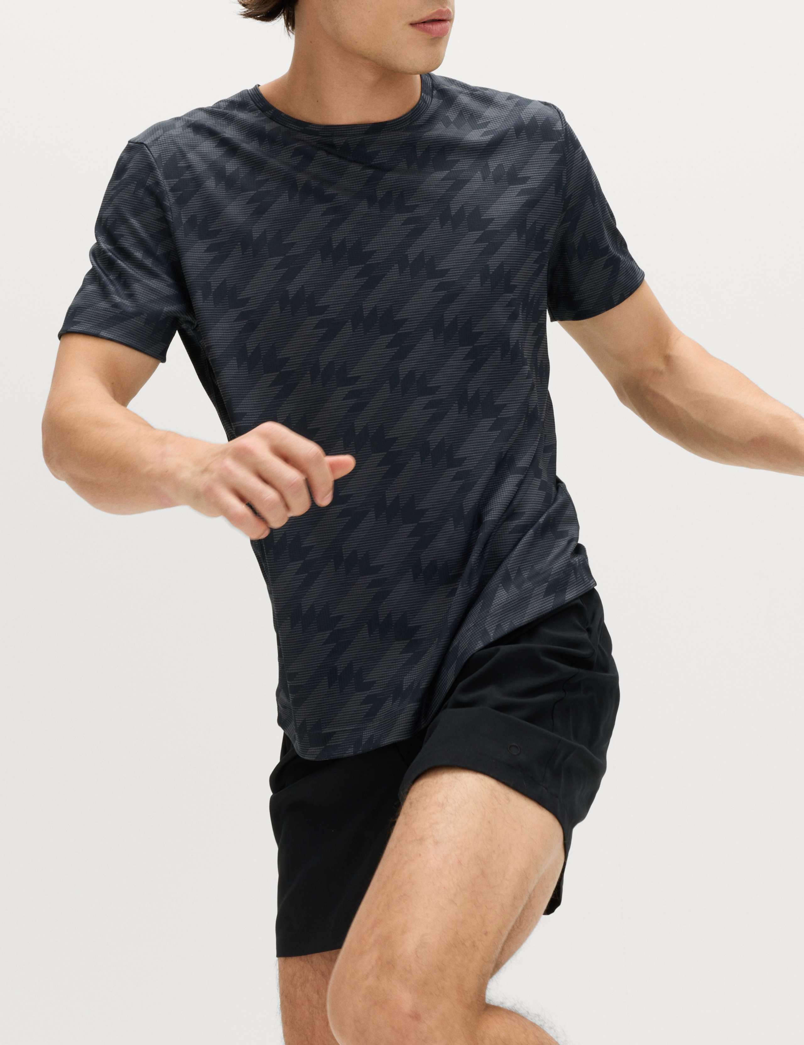 Printed Crew Neck T-Shirt 1 of 5