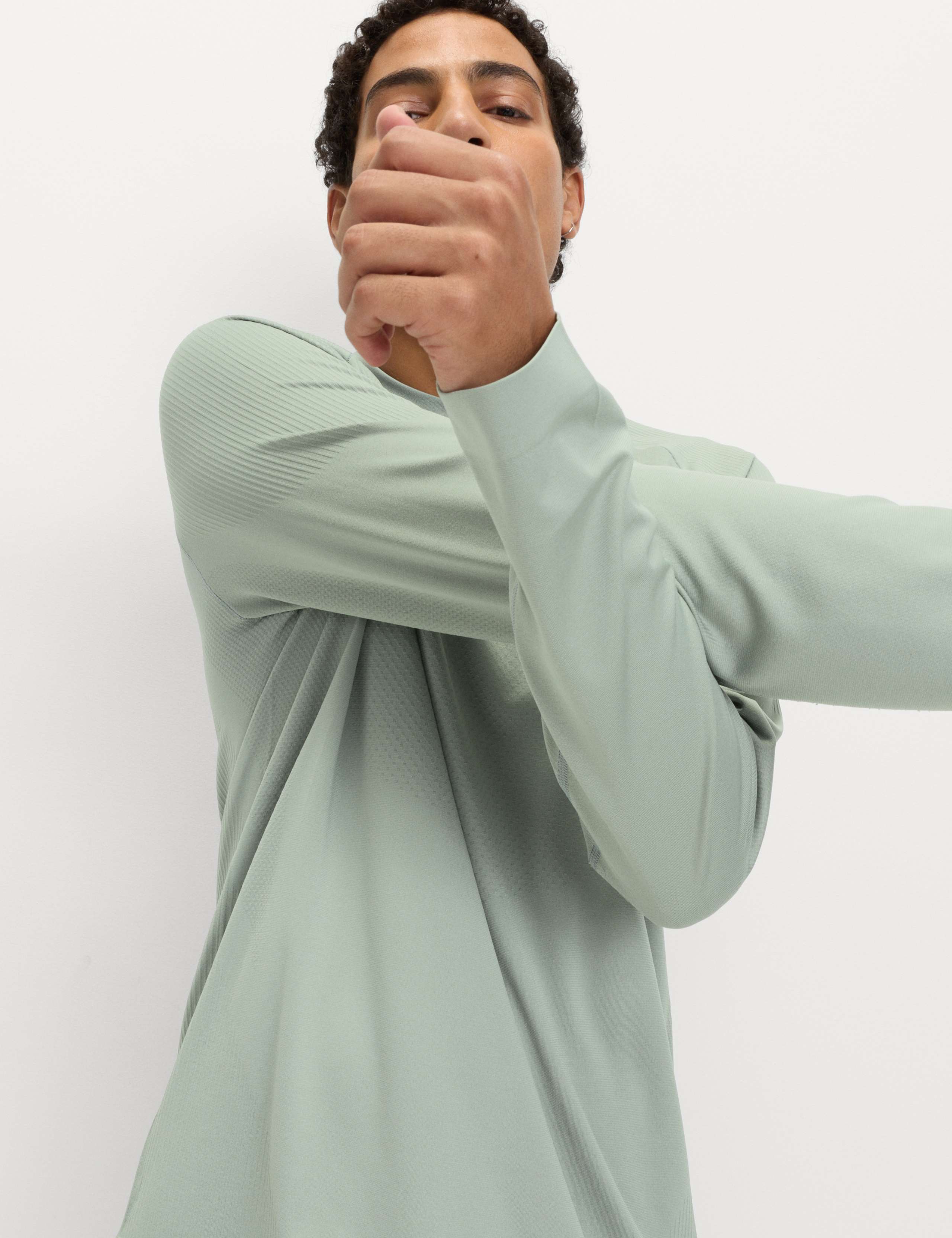 Seam Free Long Sleeve T-Shirt 1 of 6
