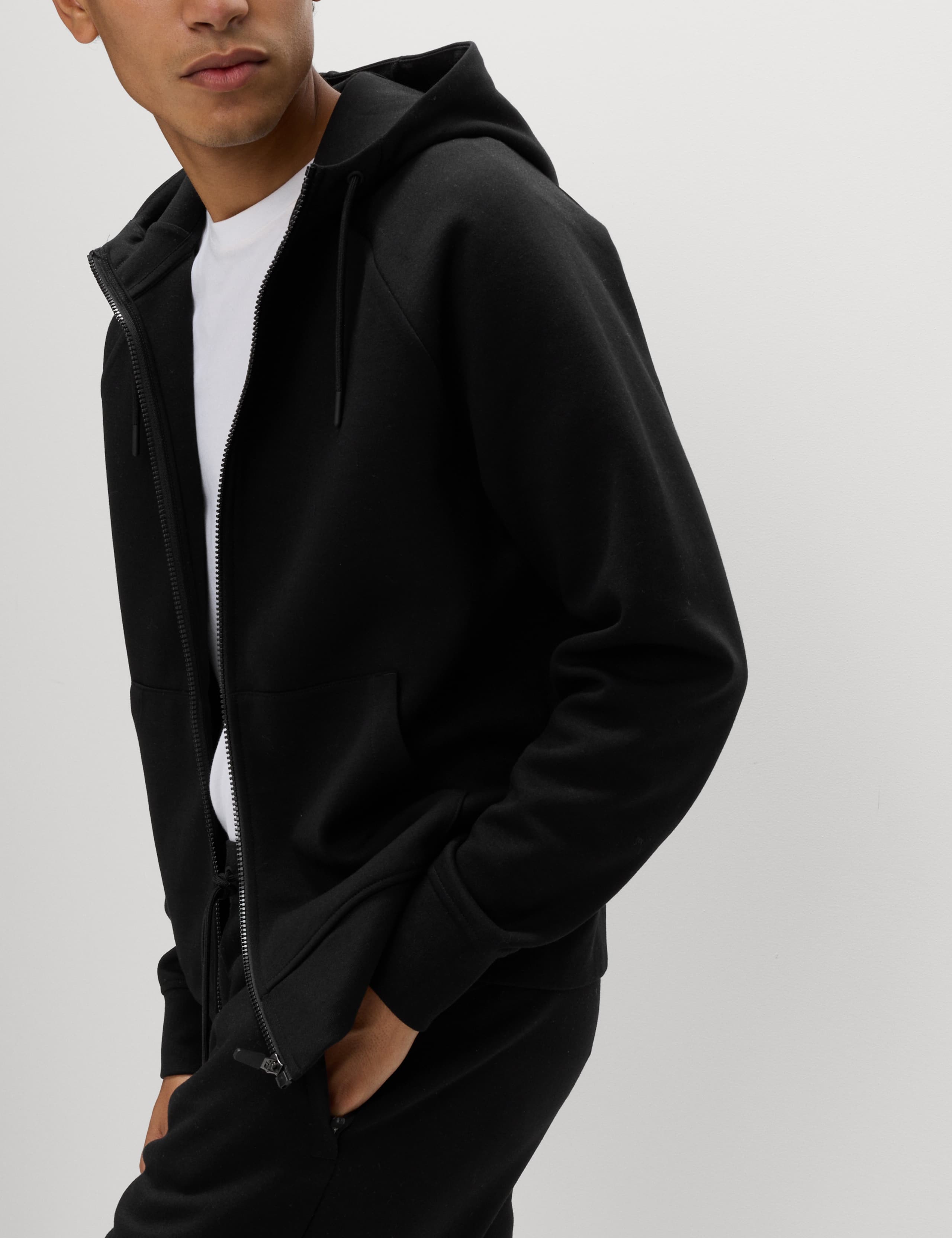 Performance Jersey Zip through Hooded Jacket 3 of 6