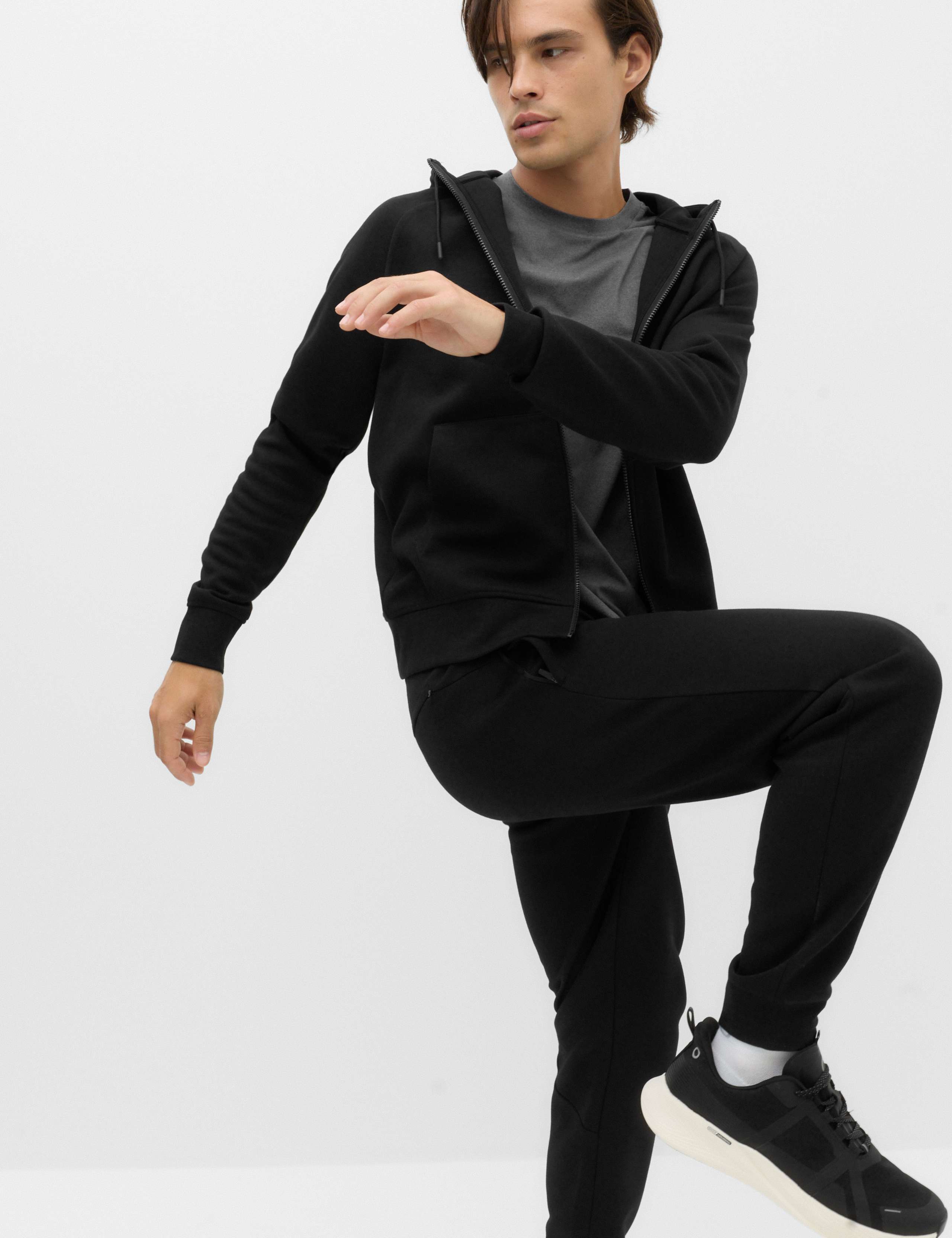 Performance Jersey Zip through Hooded Jacket 6 of 8