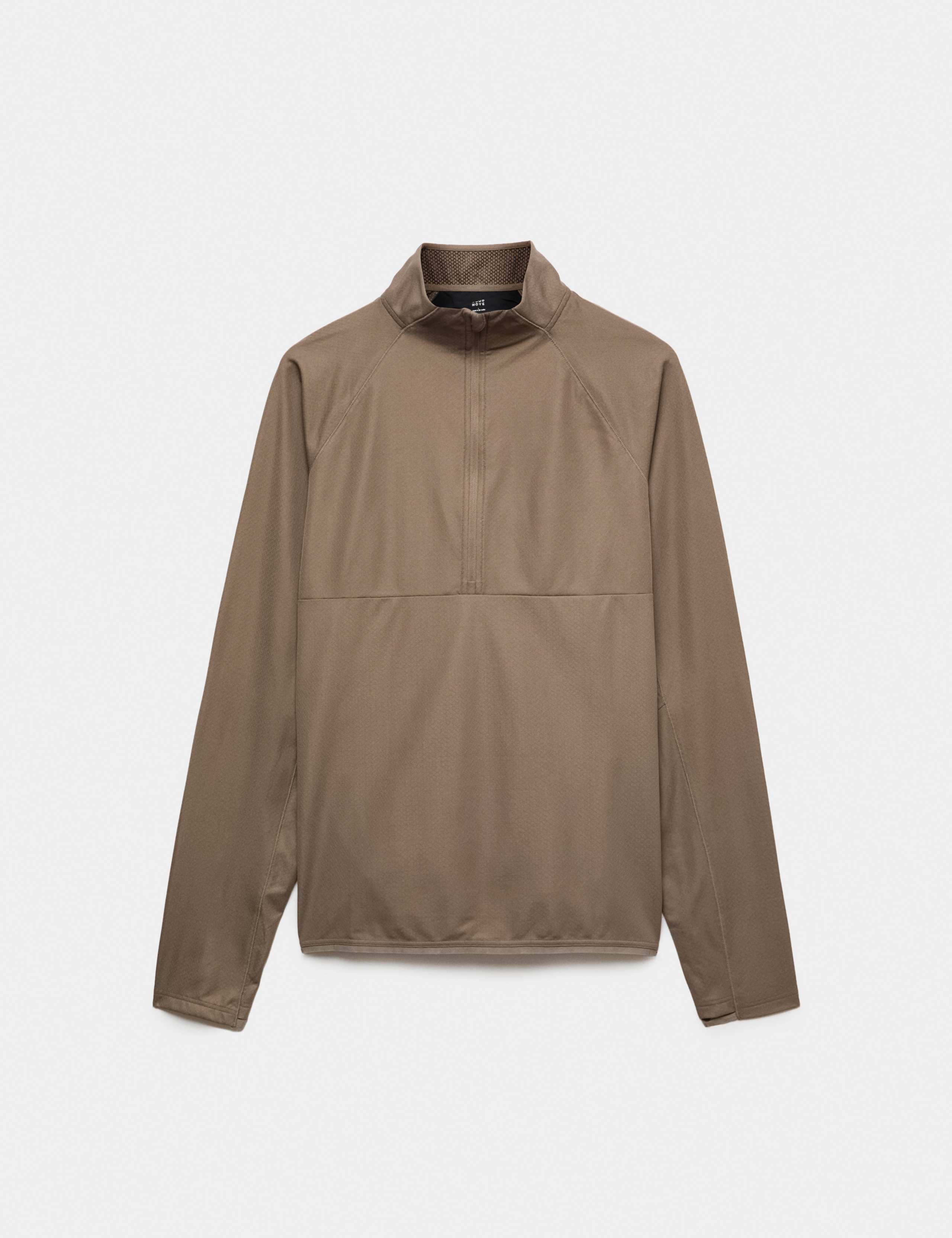 Thermal Half Zip Funnel Neck Top 2 of 5