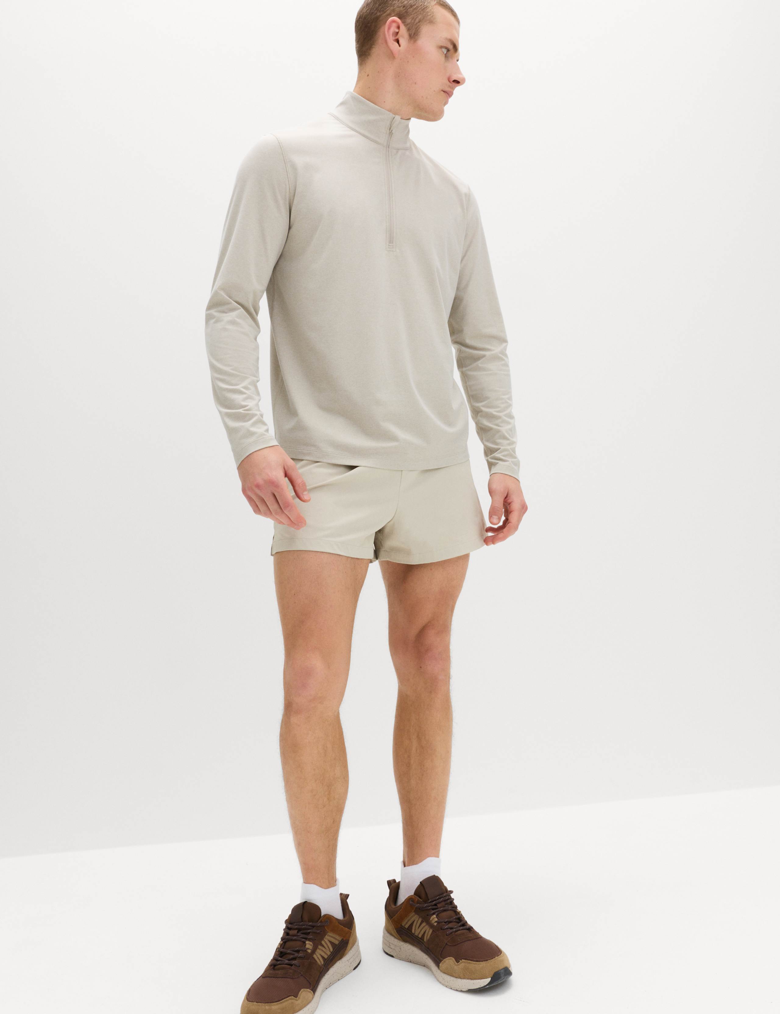 Elasticated Waist Stretch 3 Inch Sports Shorts 3 of 5