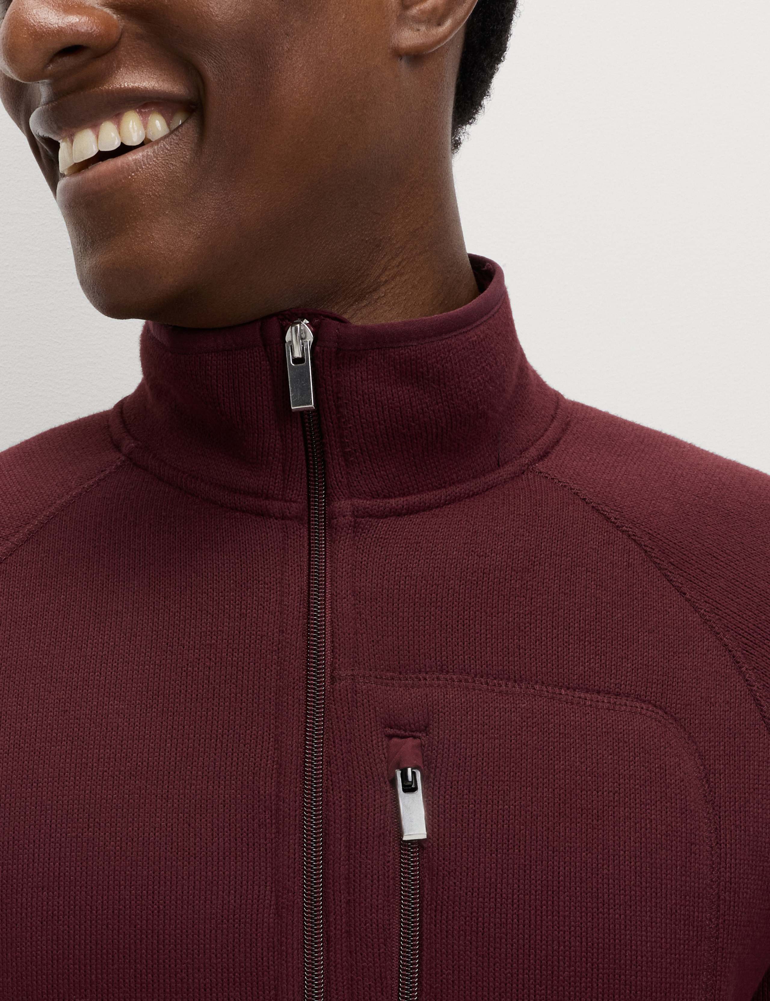 Zip Up Funnel Neck Fleece 3 of 5