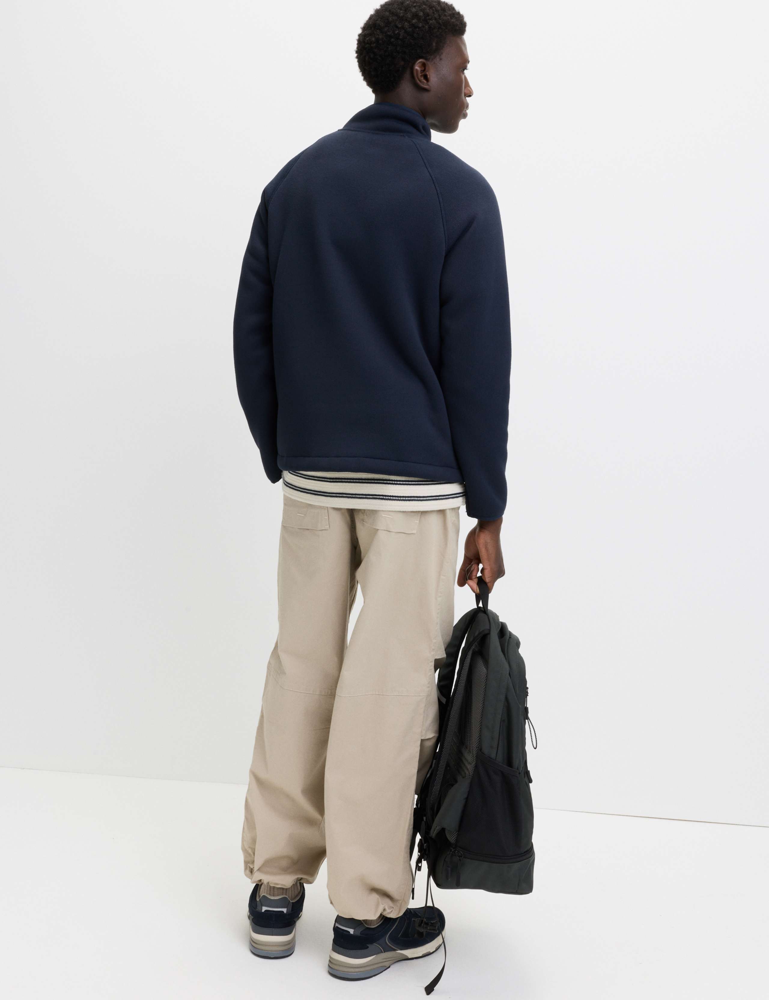 Zip Up Funnel Neck Fleece 4 of 5