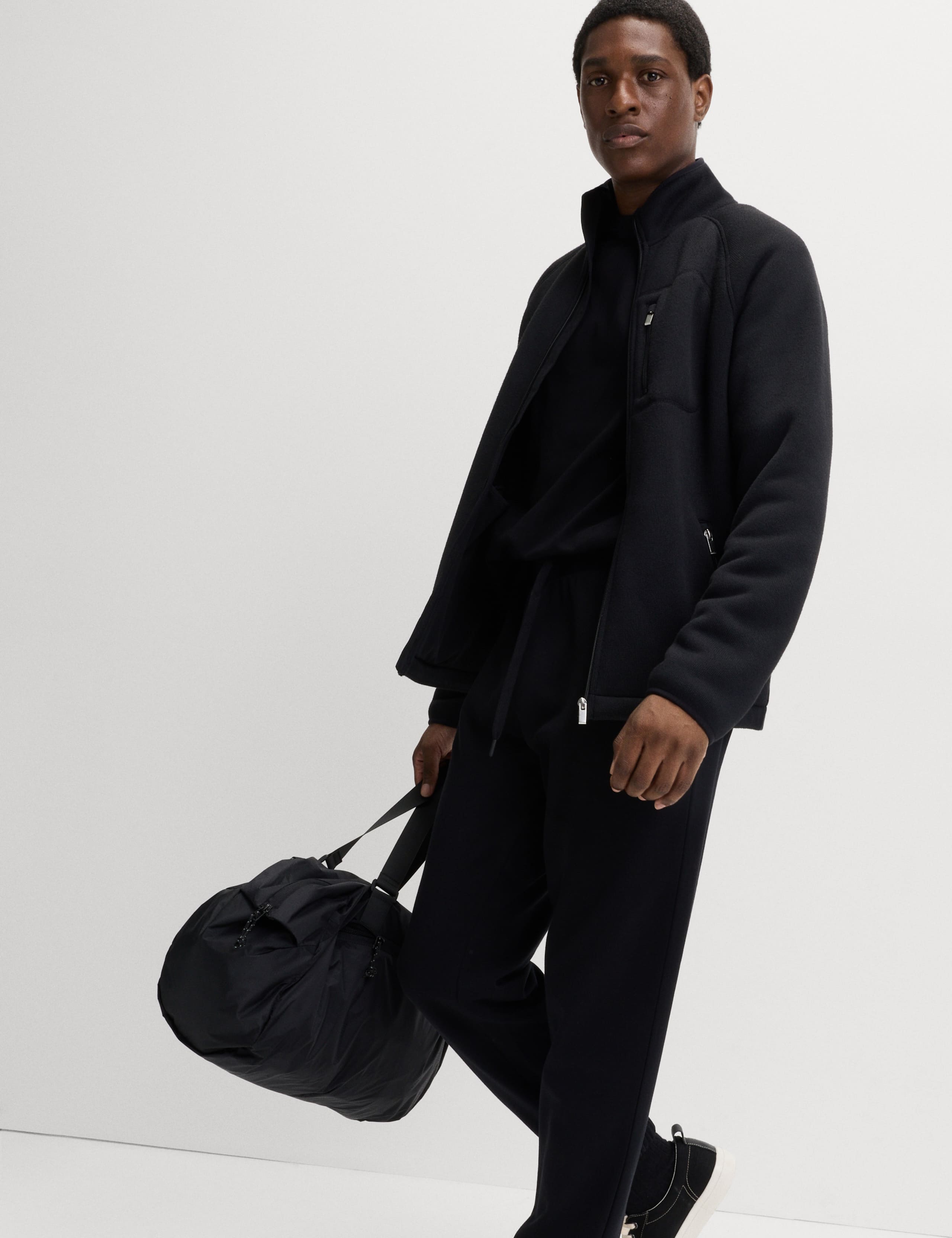 Zip Up Funnel Neck Fleece 3 of 5