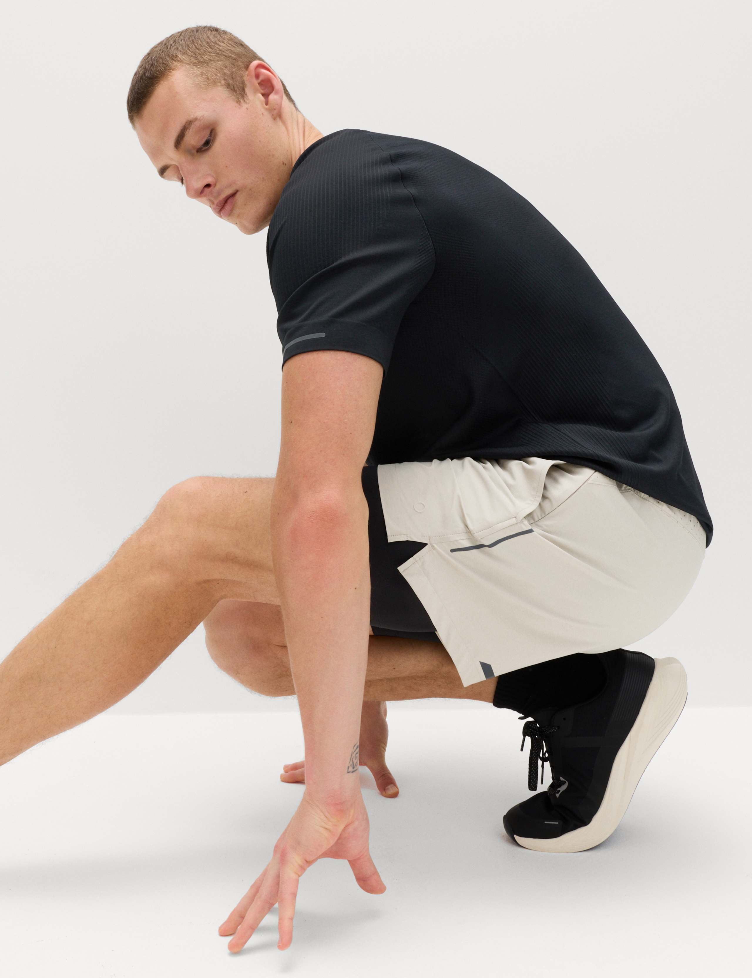 Double Layered 5 inch Sports Shorts 1 of 6