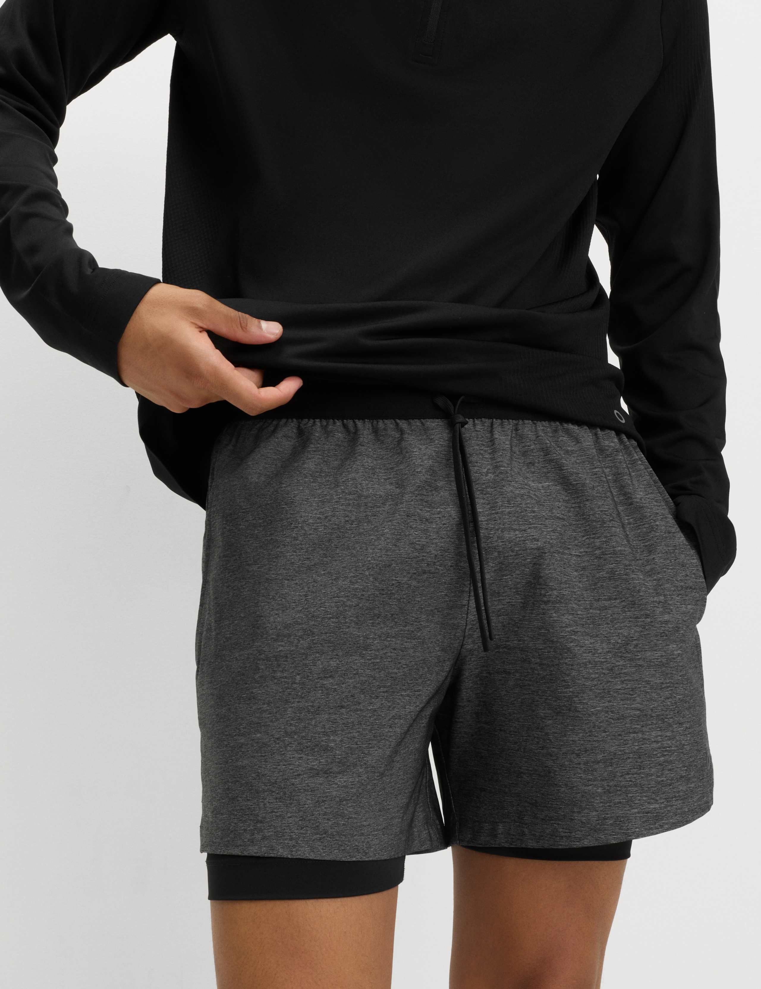 Double Layered 5 inch Sports Shorts 4 of 6