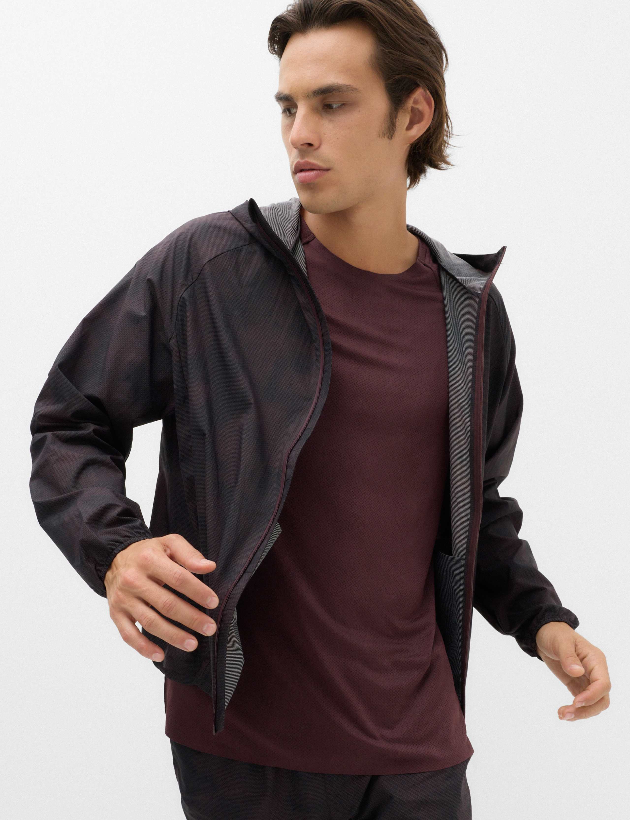 Lightweight Printed Shell Jacket 6 of 6