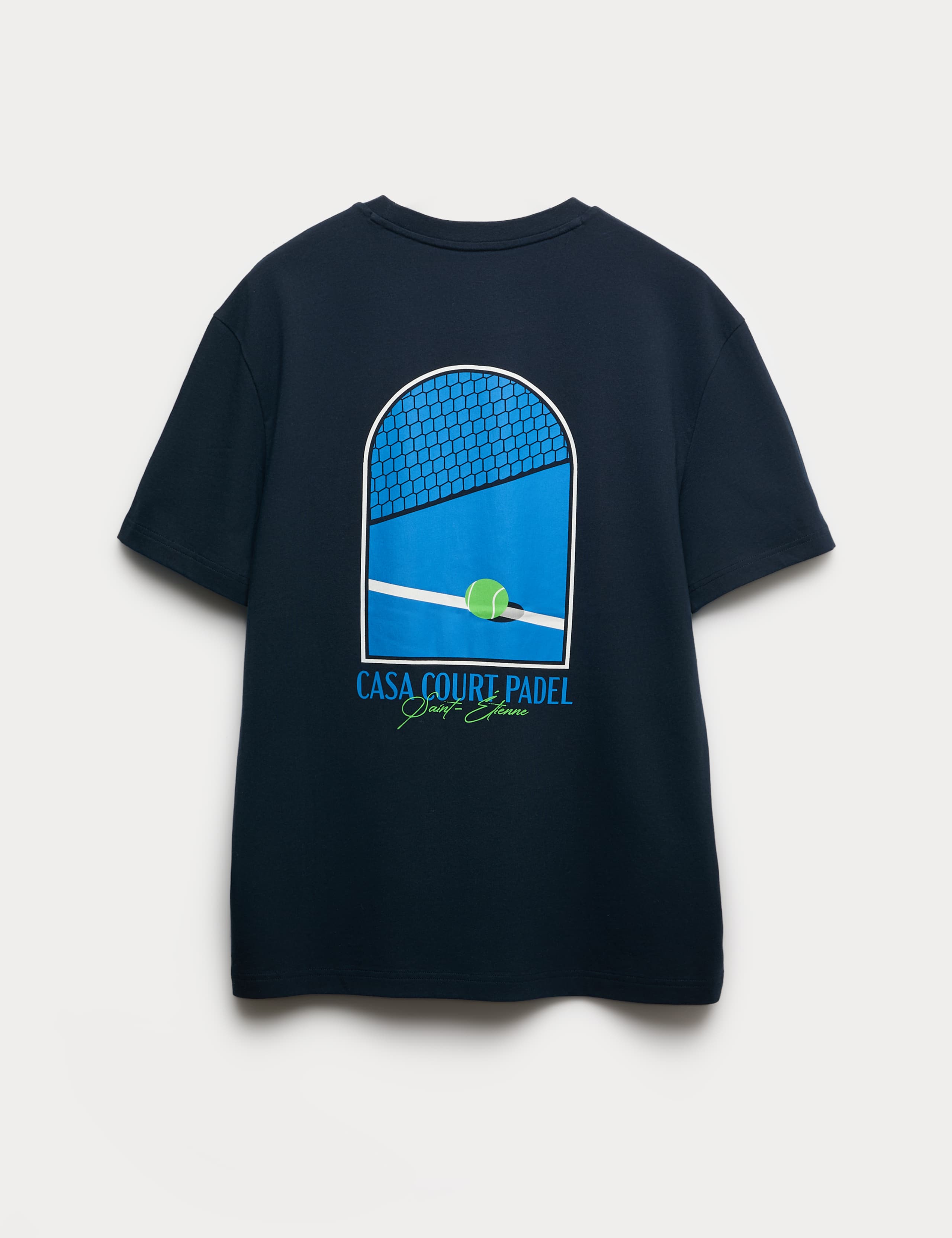 Pure Cotton St Etienne Padel T-shirt 2 of 2