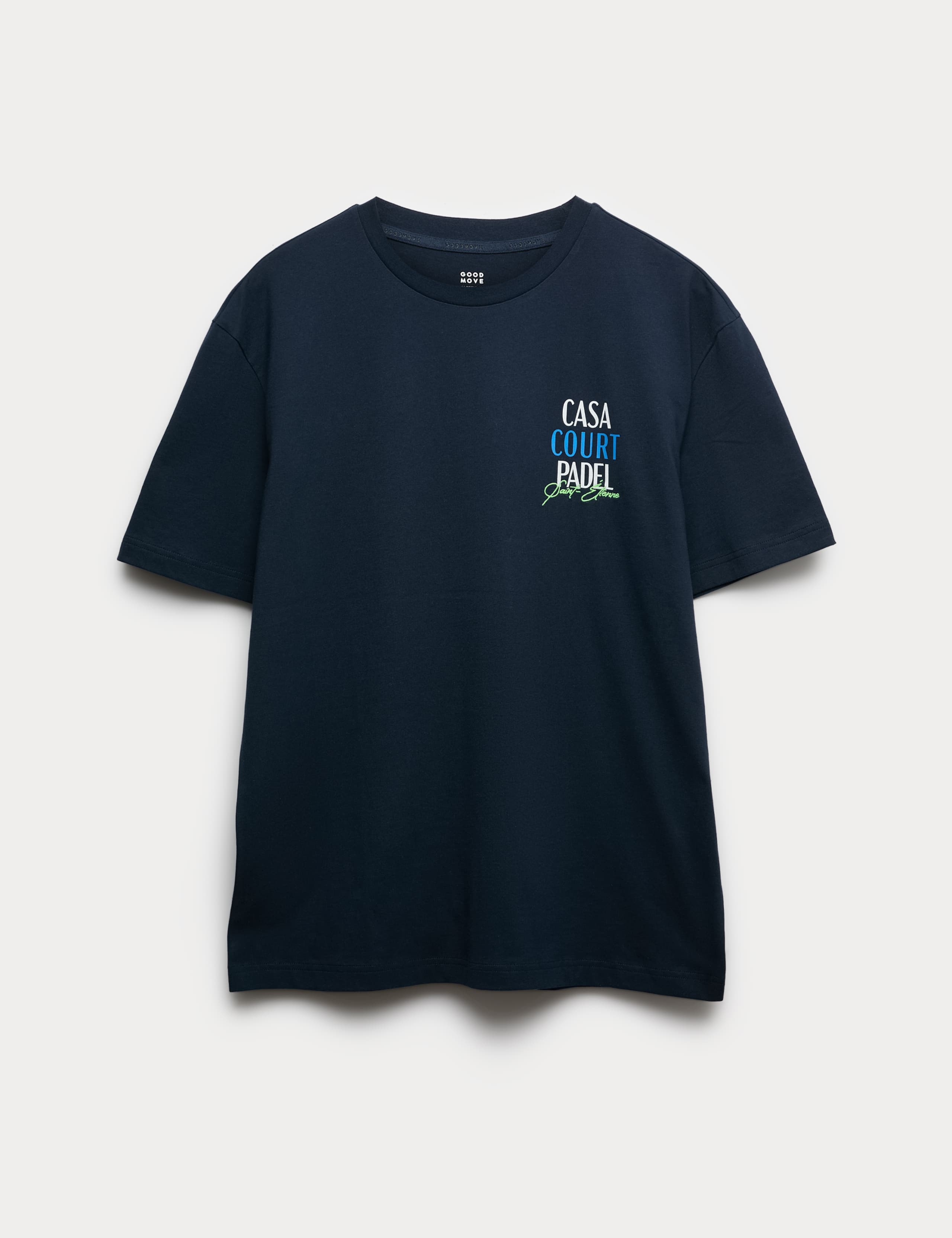 Pure Cotton St Etienne Padel T-shirt 1 of 2