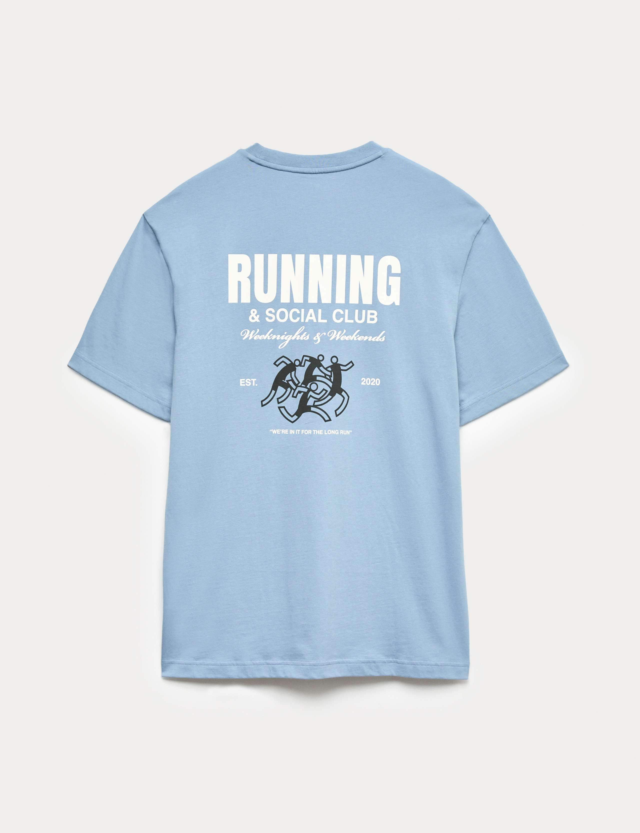 Pure Cotton Running Club Graphic T-Shirt 2 of 2