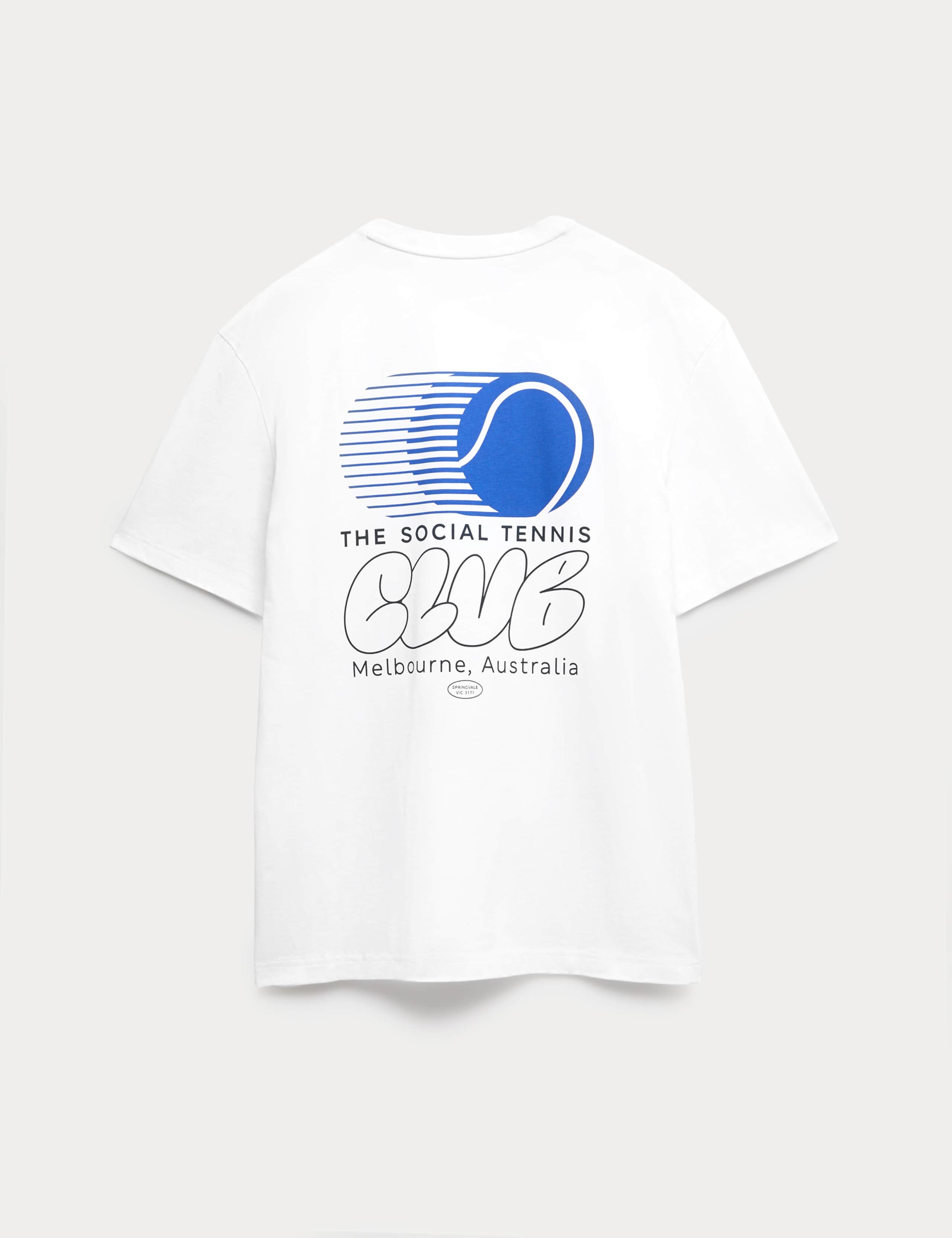 Pure Cotton Tennis Graphic T-Shirt 6 of 6