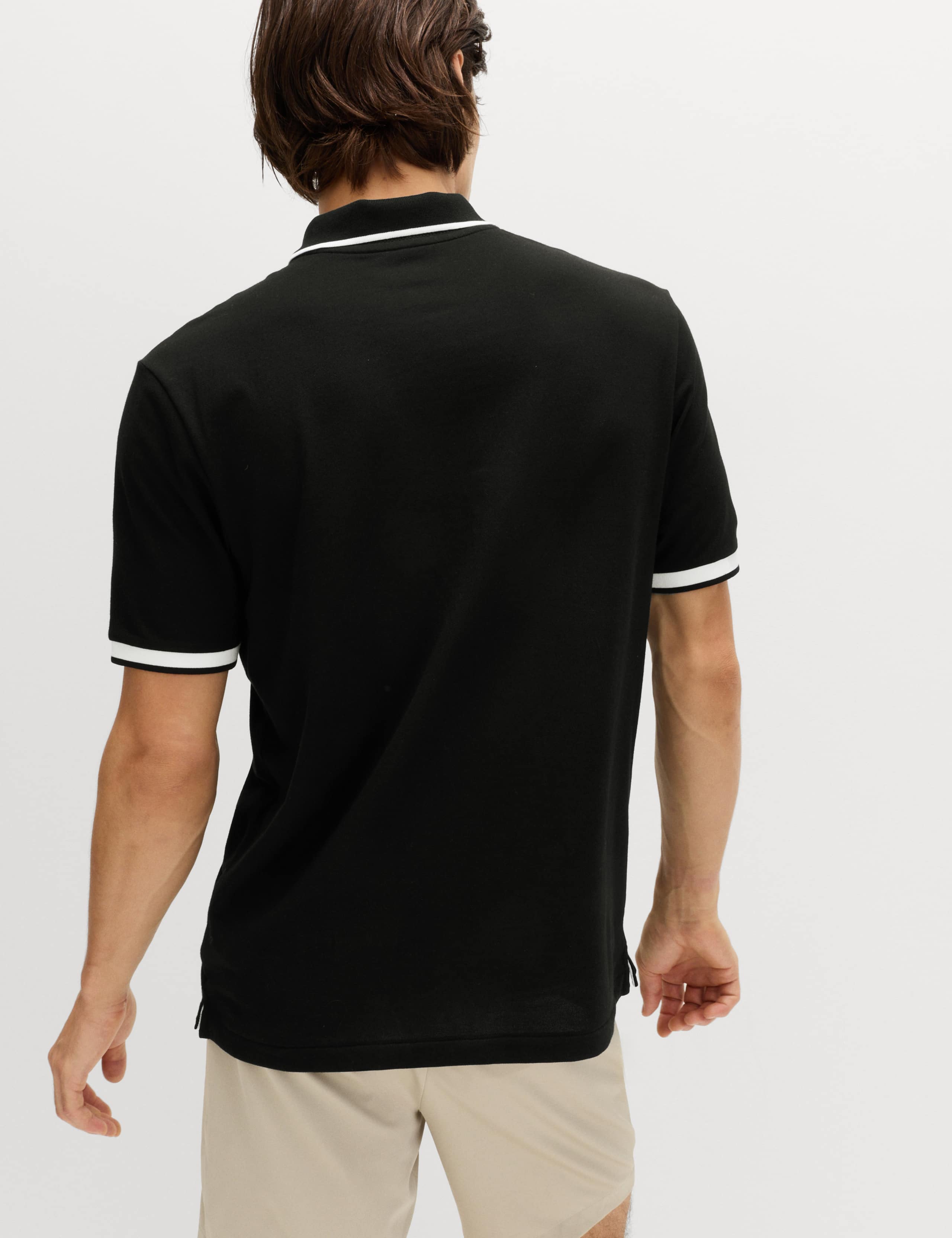 Cotton Rich Pique Club Sports Polo Shirt 4 of 5