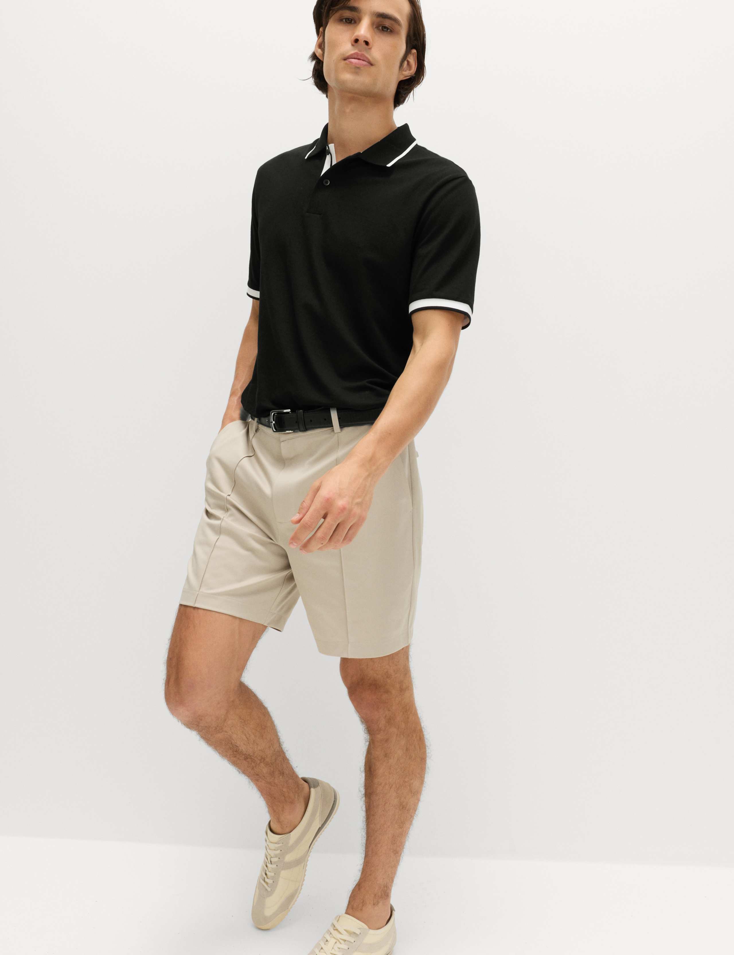 Cotton Rich Pique Club Sports Polo Shirt 5 of 5