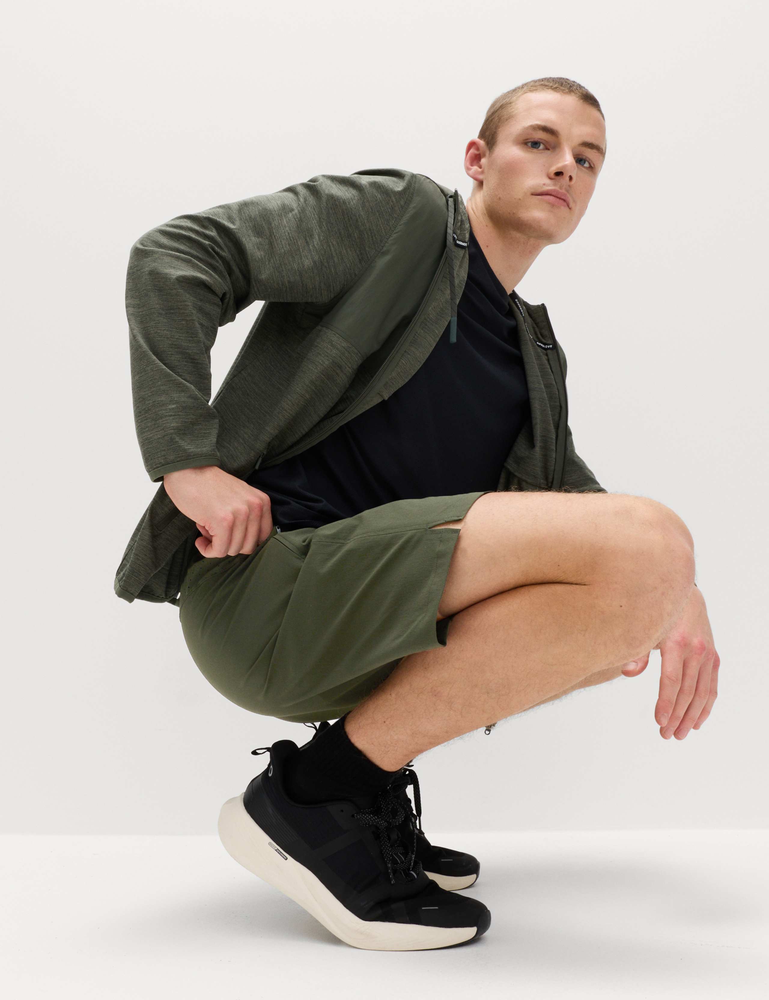 Regular Fit Stretch 9 inch Sports Shorts 3 of 5