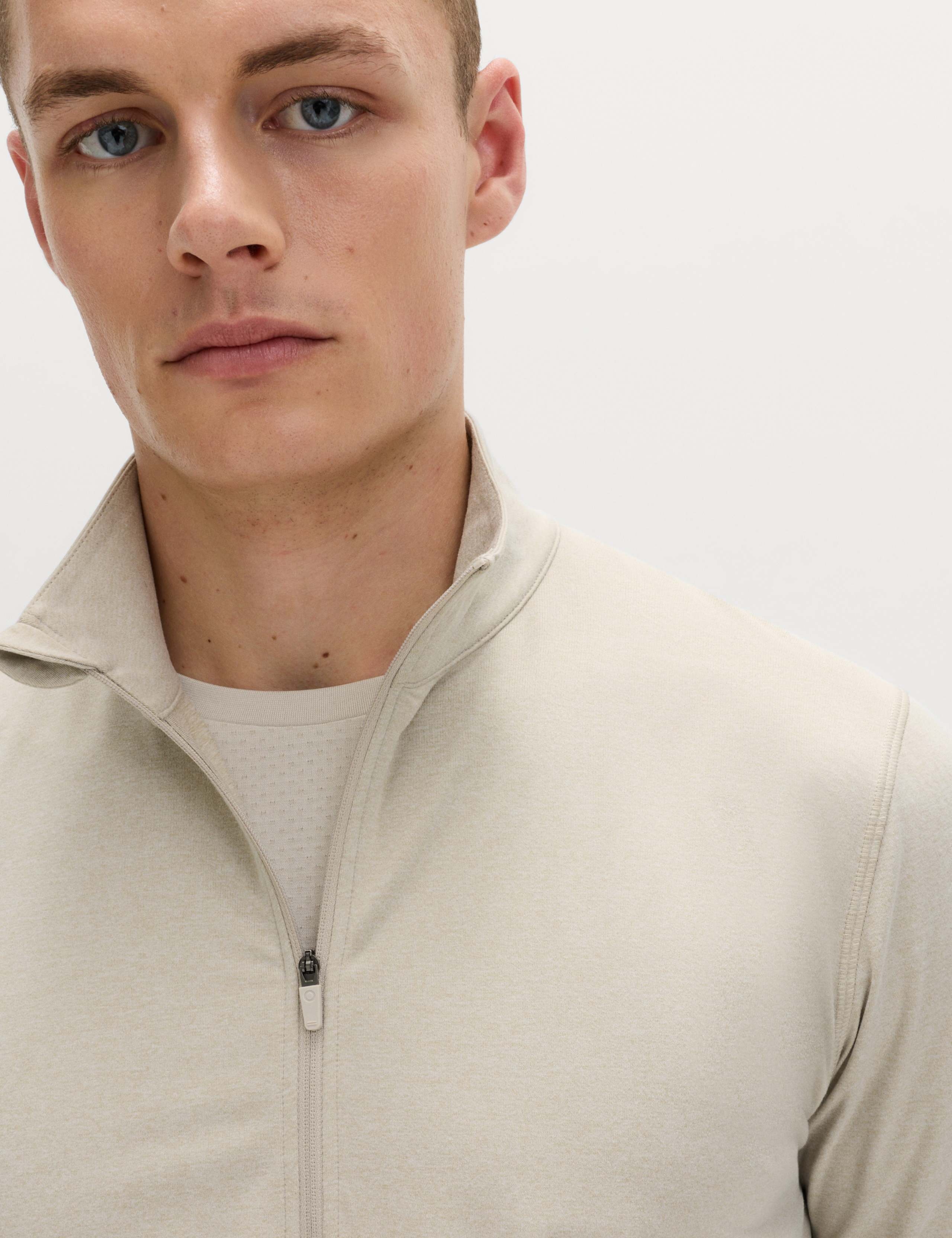 Supersoft Funnel Neck Half Zip Top 3 of 5