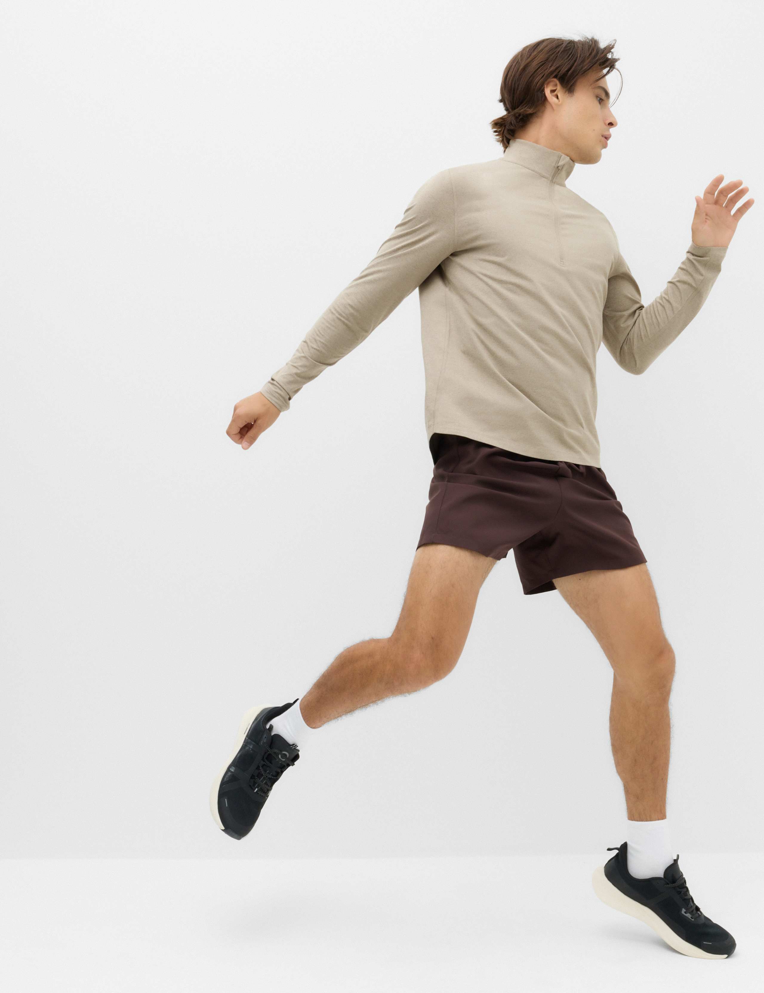 Supersoft Funnel Neck Half Zip Top 6 of 7