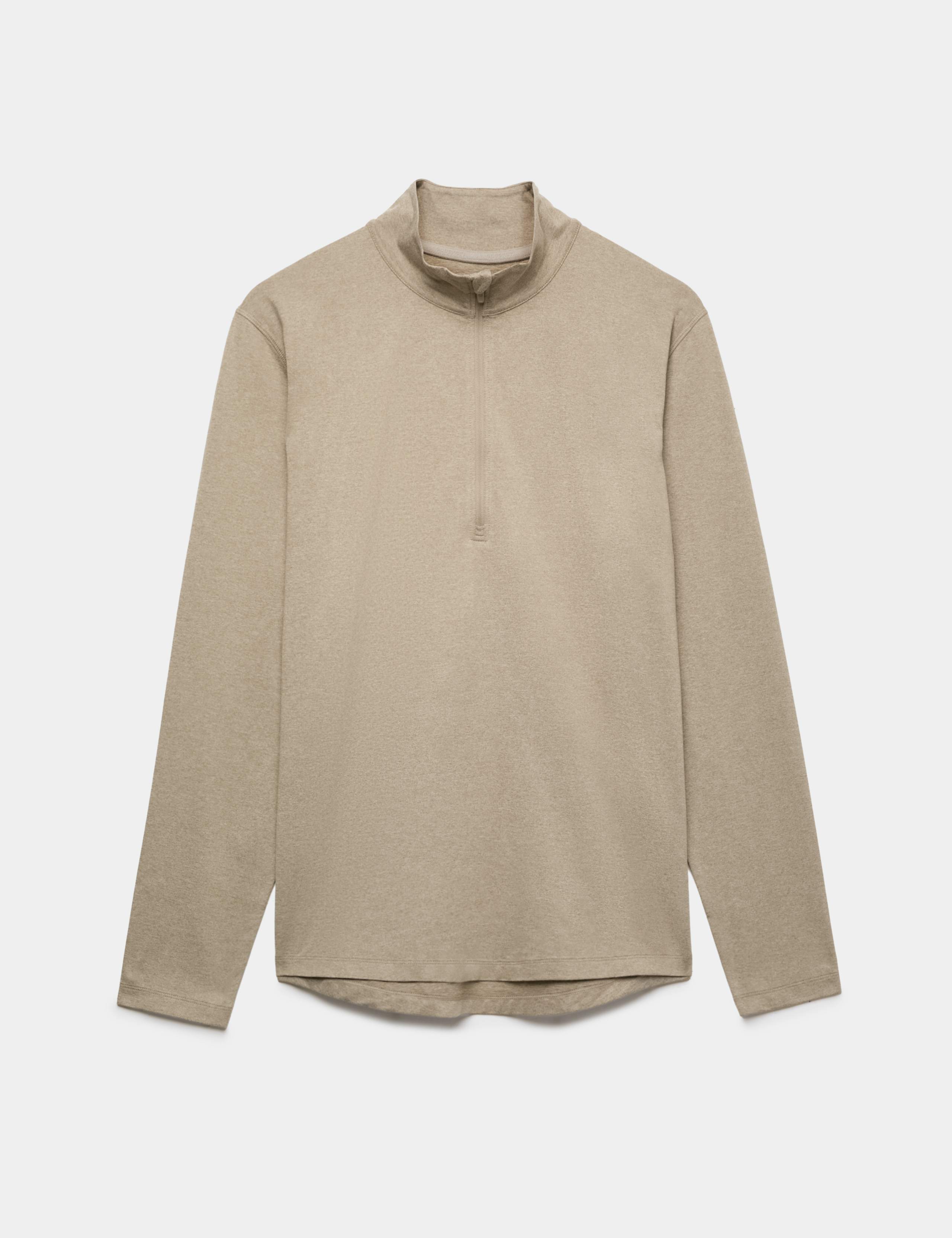 Supersoft Funnel Neck Half Zip Top 2 of 7