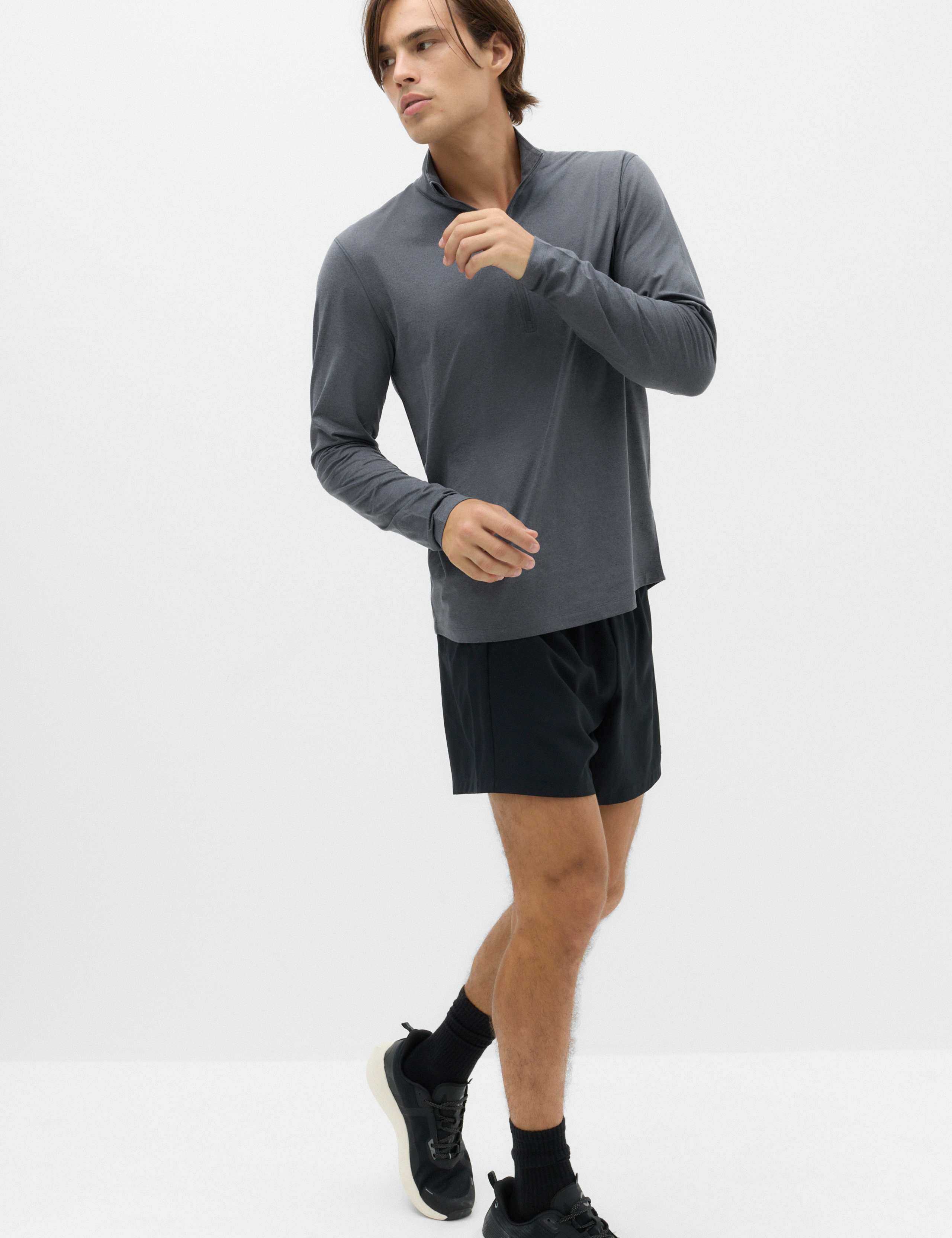 Supersoft Funnel Neck Half Zip Top 6 of 6